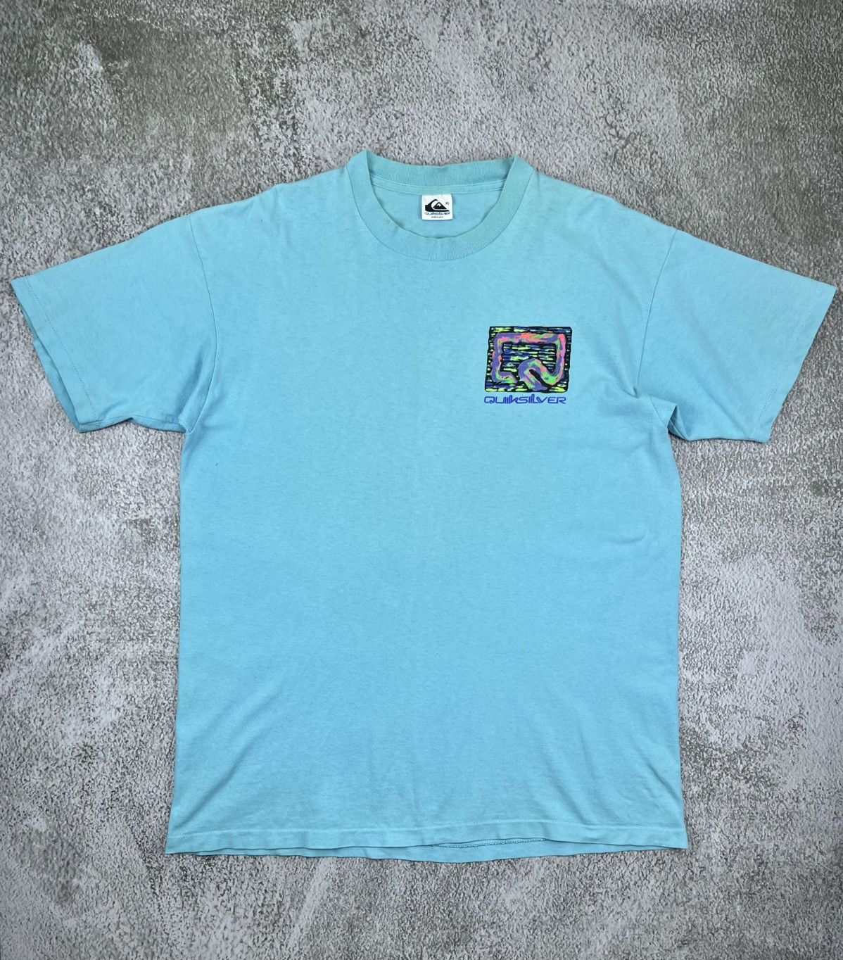 Quiksilver Vintage Quicksilver Tee USA nice graphic 💥 Size US XL / EU 56 / 4 - 2 Thumbnail