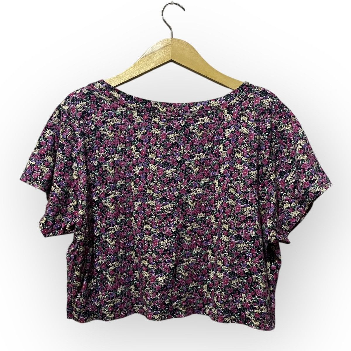 Issey Miyake × Japanese Brand × mercibeaucoup Mercibeaucoup by Issey Miyake Cropped T-shirt Size S / US 4 / IT 40 - 2 Thumbnail