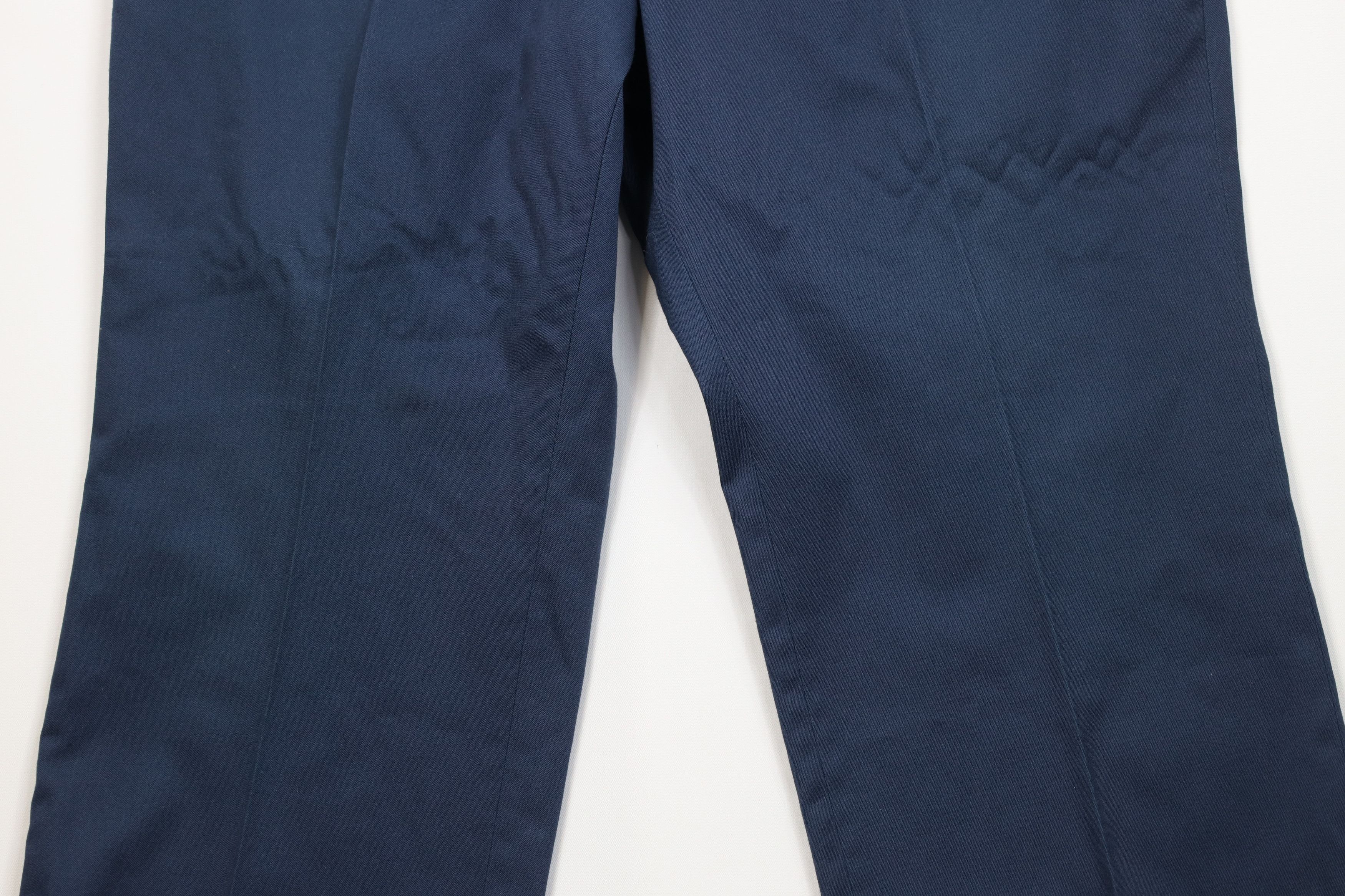 Big Mac Vintage 70s Big Mac Workwear Wide Leg Chino Pants Blue USA Size US 36 / EU 52 - 3 Thumbnail