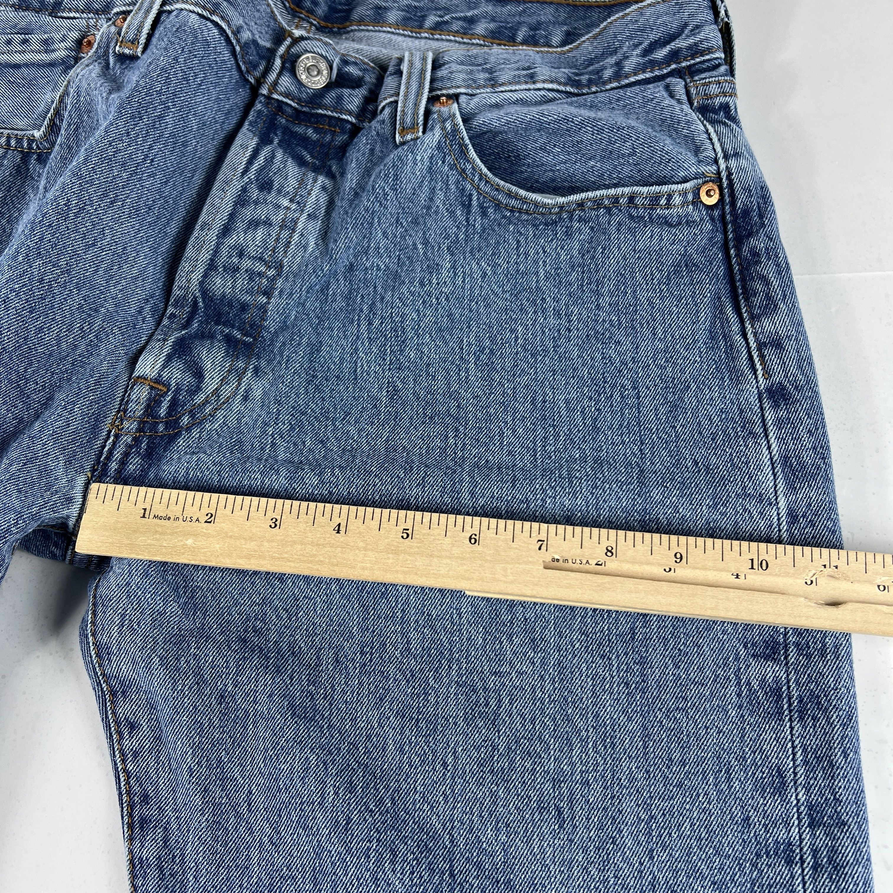 Levi's Levi's Jeans 501 XX Original Straight Blue Cotton Denim Size US 33 - 21 Thumbnail
