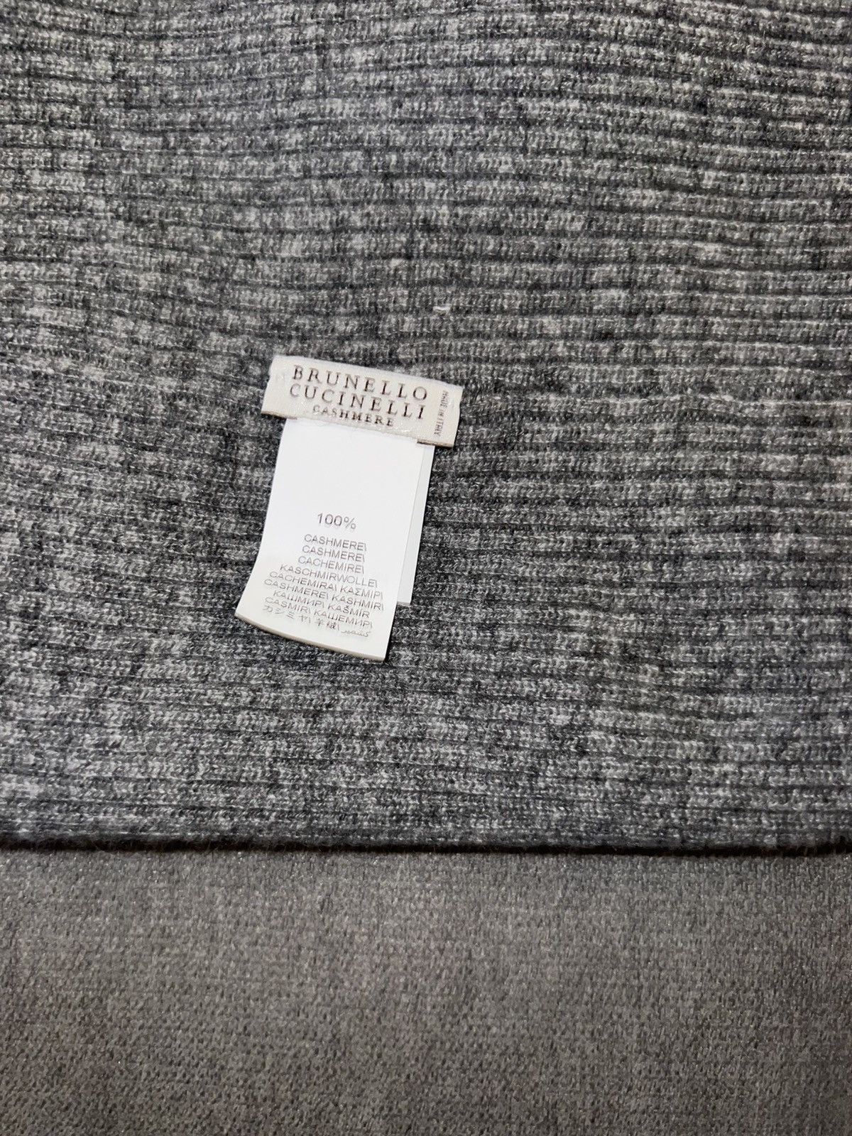 Brunello Cucinelli Brunello Cucinelli rib-knit cashmere beanie Size ONE SIZE - 3 Thumbnail