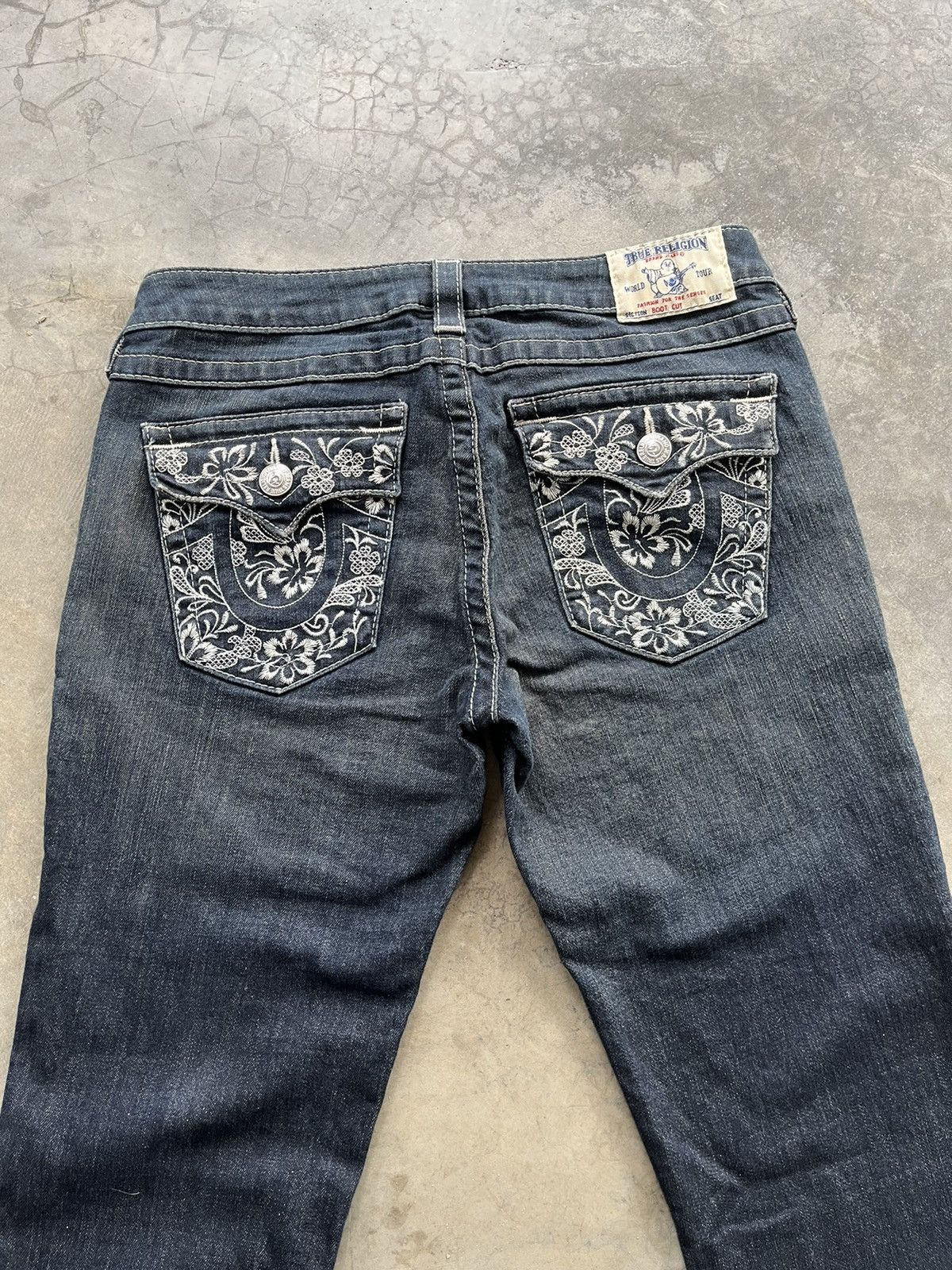 True Religion Rare true Vintage religion section bootcut flare jeans Size US 30 / EU 46 - 6 Thumbnail