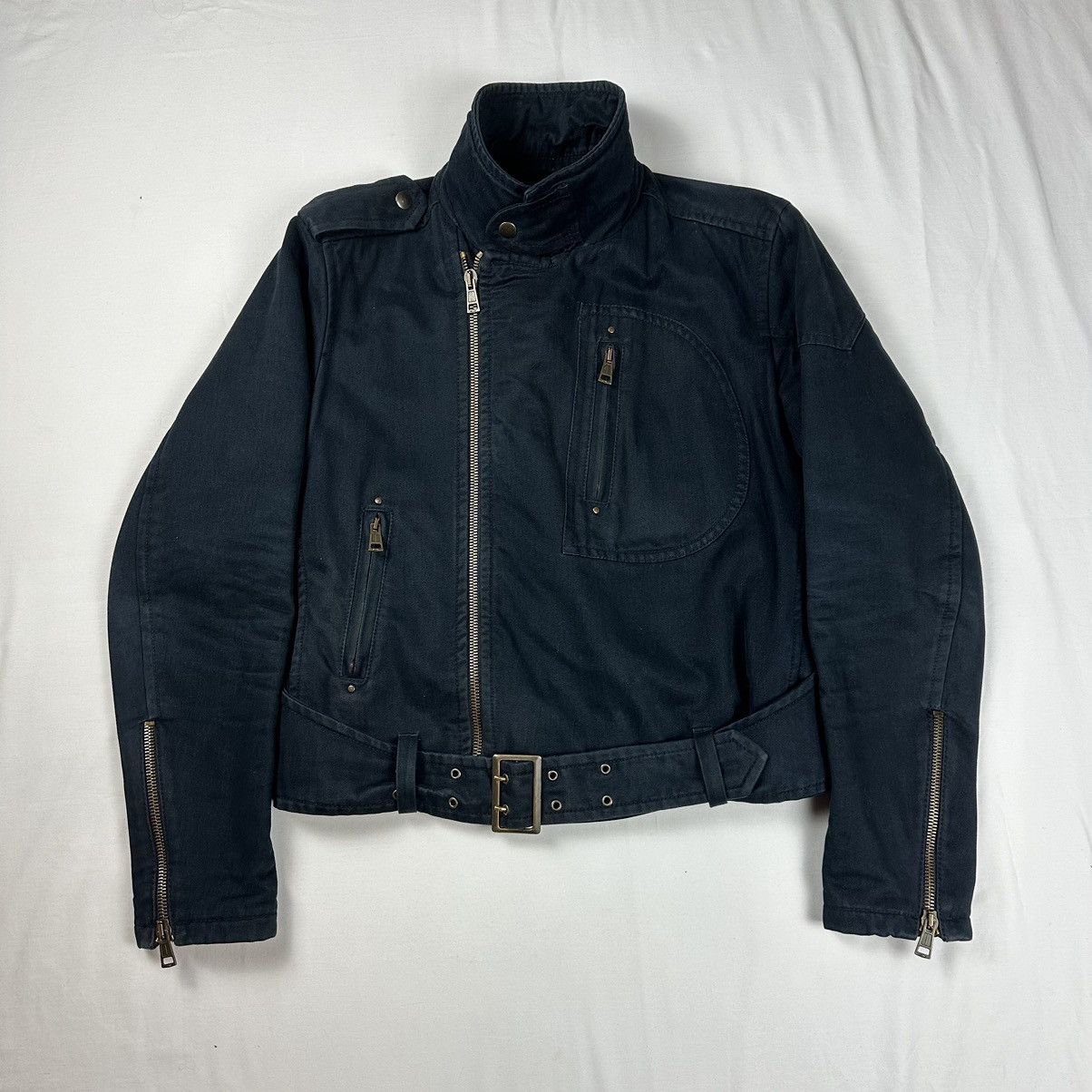 Andrew Mackenzie Archive Andrew Mackenzie Side Zip Short Military Jacket Size US M / EU 48-50 / 2 - 1 Thumbnail