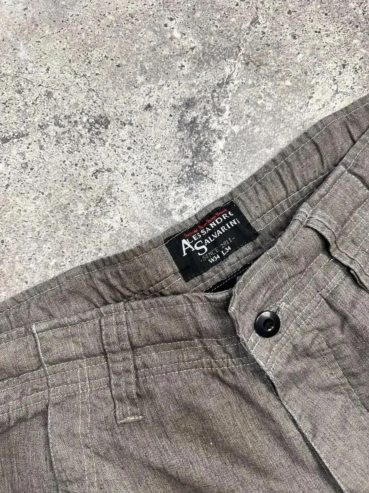 14th Addiction × Japanese Brand × Le Grande Bleu (L.G.B.) Junya Watanabe Style G Star raw Bondage GOA cargo pants Size US 34 / EU 50 - 13 Thumbnail