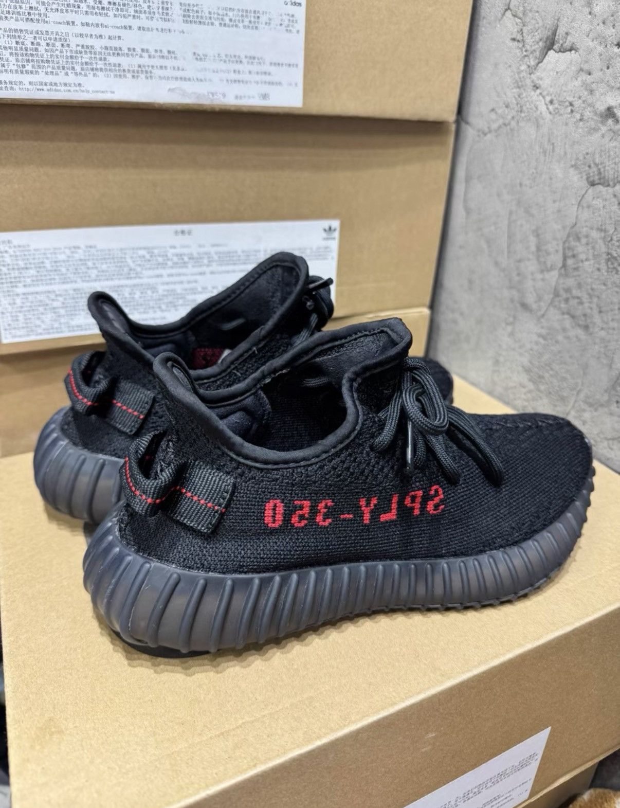 Adidas Adidas Yeezy 350 Bred, 2020 Version K37 Size US 7 / IT 37 - 1 Thumbnail
