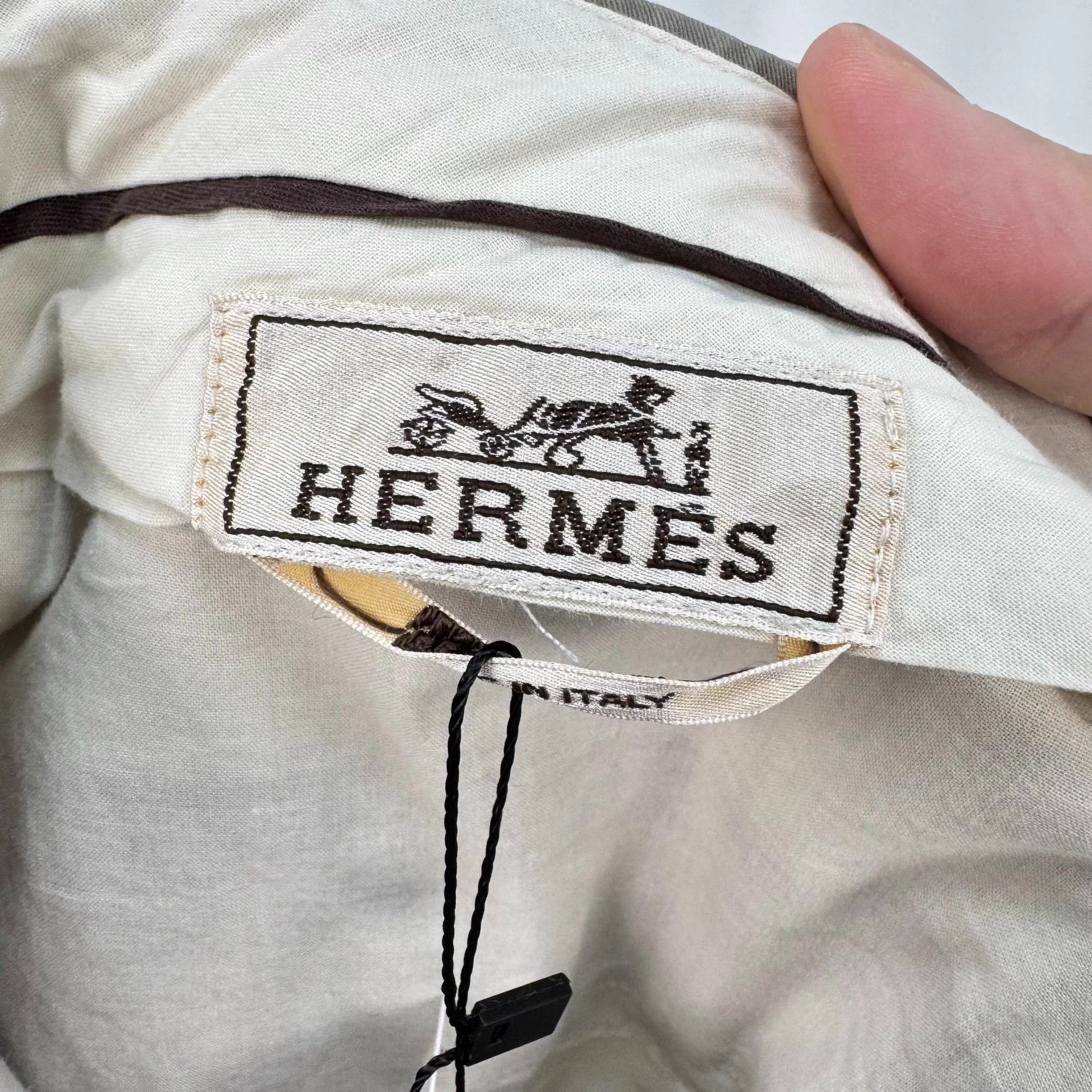 Hermes Hermes old money linen-cotton chinos 42 98 new Size US 41 - 6 Thumbnail