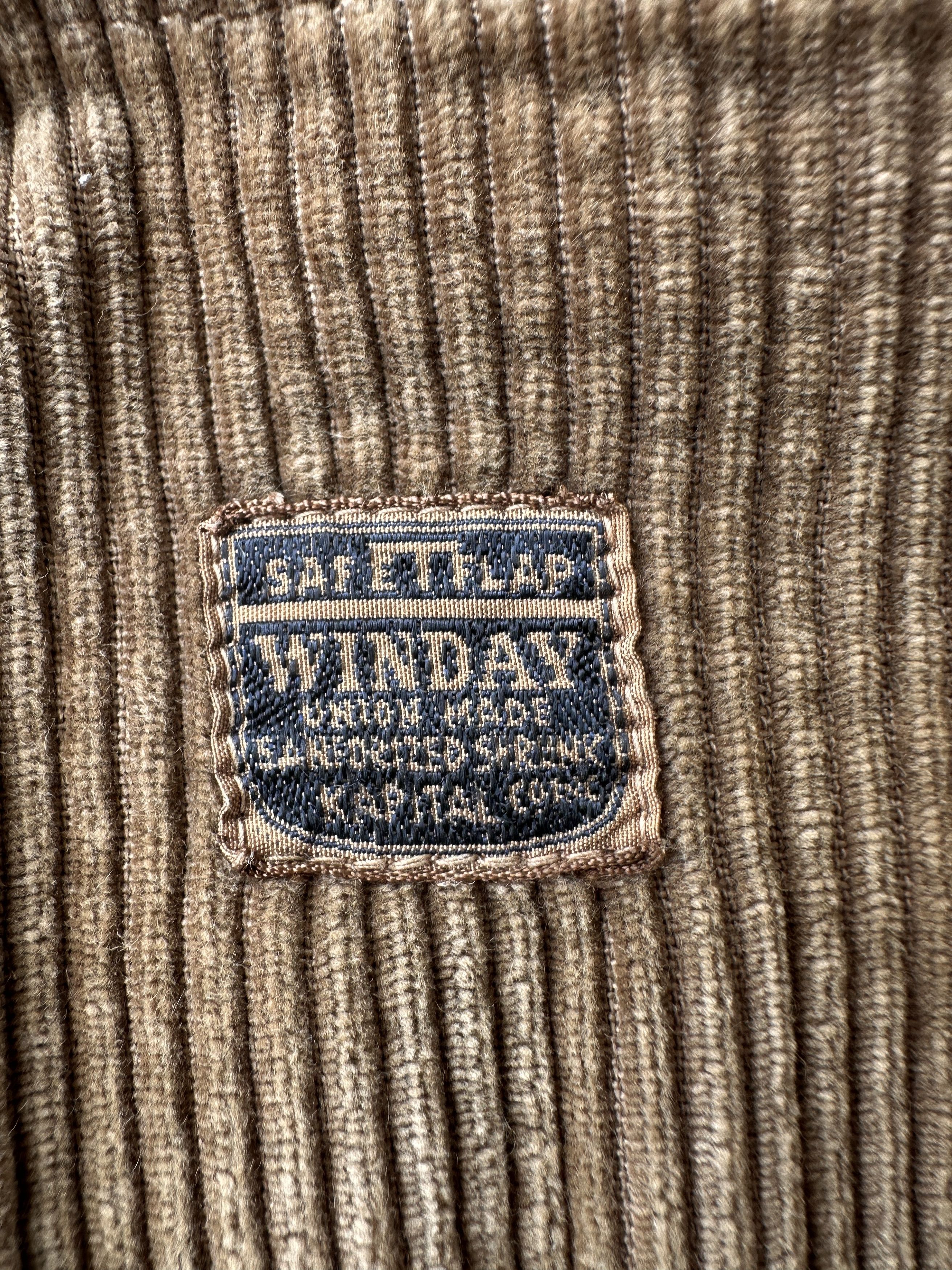 Kapital Kountry Buckleback Lumber Winday Corduroy Cord Carpenter work pant Size US 33 - 9 Thumbnail