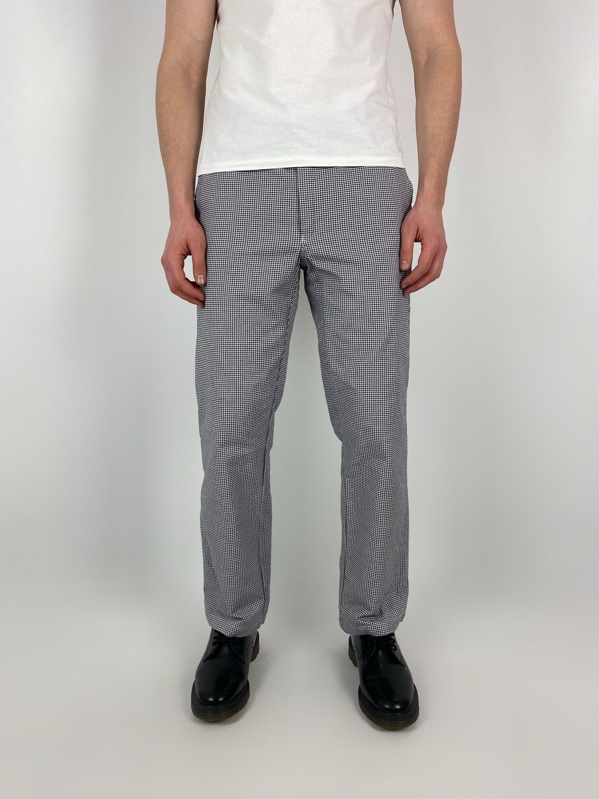 Other Spilag Swiss Cotton Pepita Black&White Houndstooth Work Pant Size US 32 / EU 48 - 1 Thumbnail