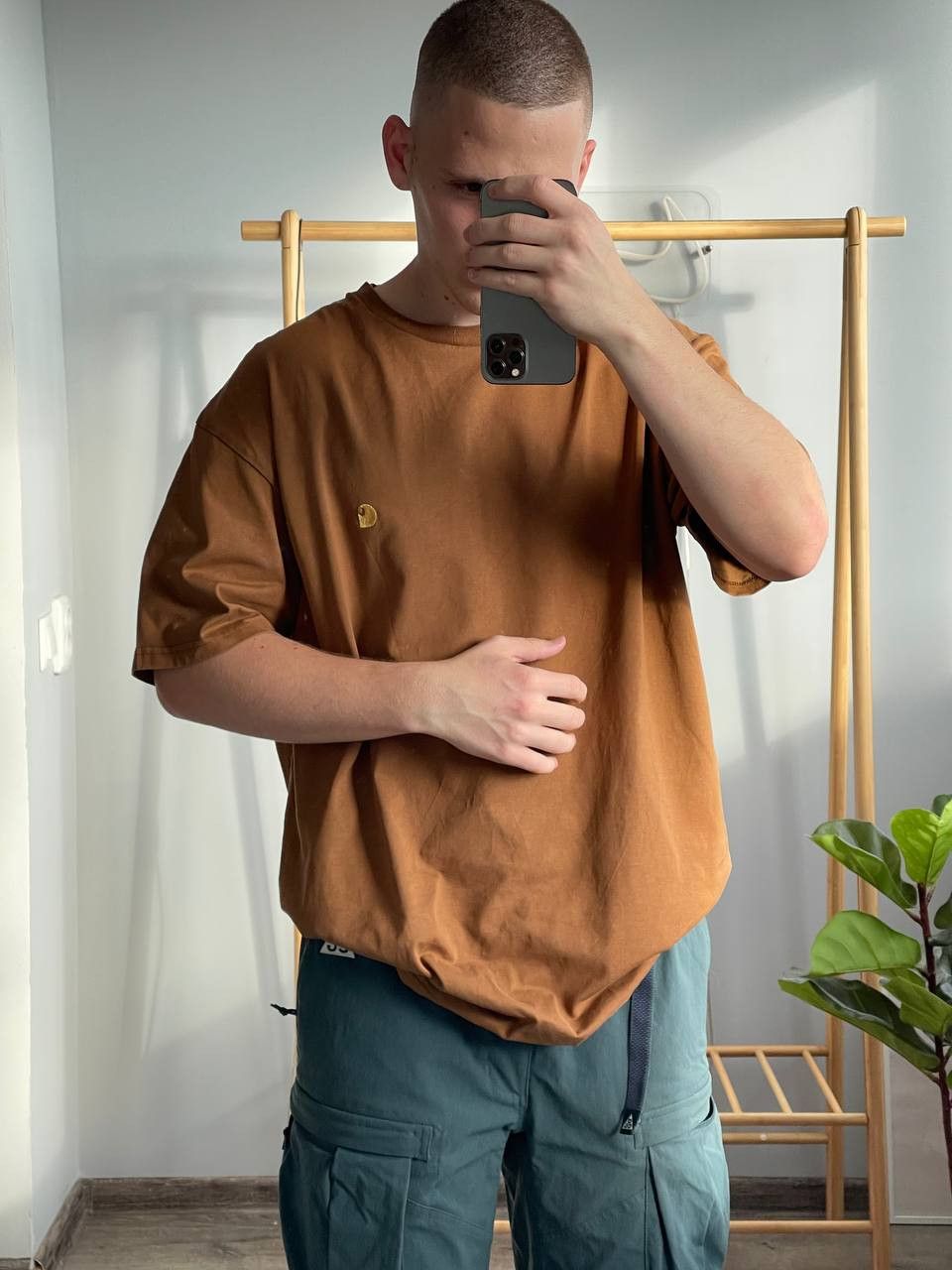Carhartt × Streetwear × Vintage carhartt logo short sleeve tee Size US XXL / EU 58 / 5 - 1 Thumbnail