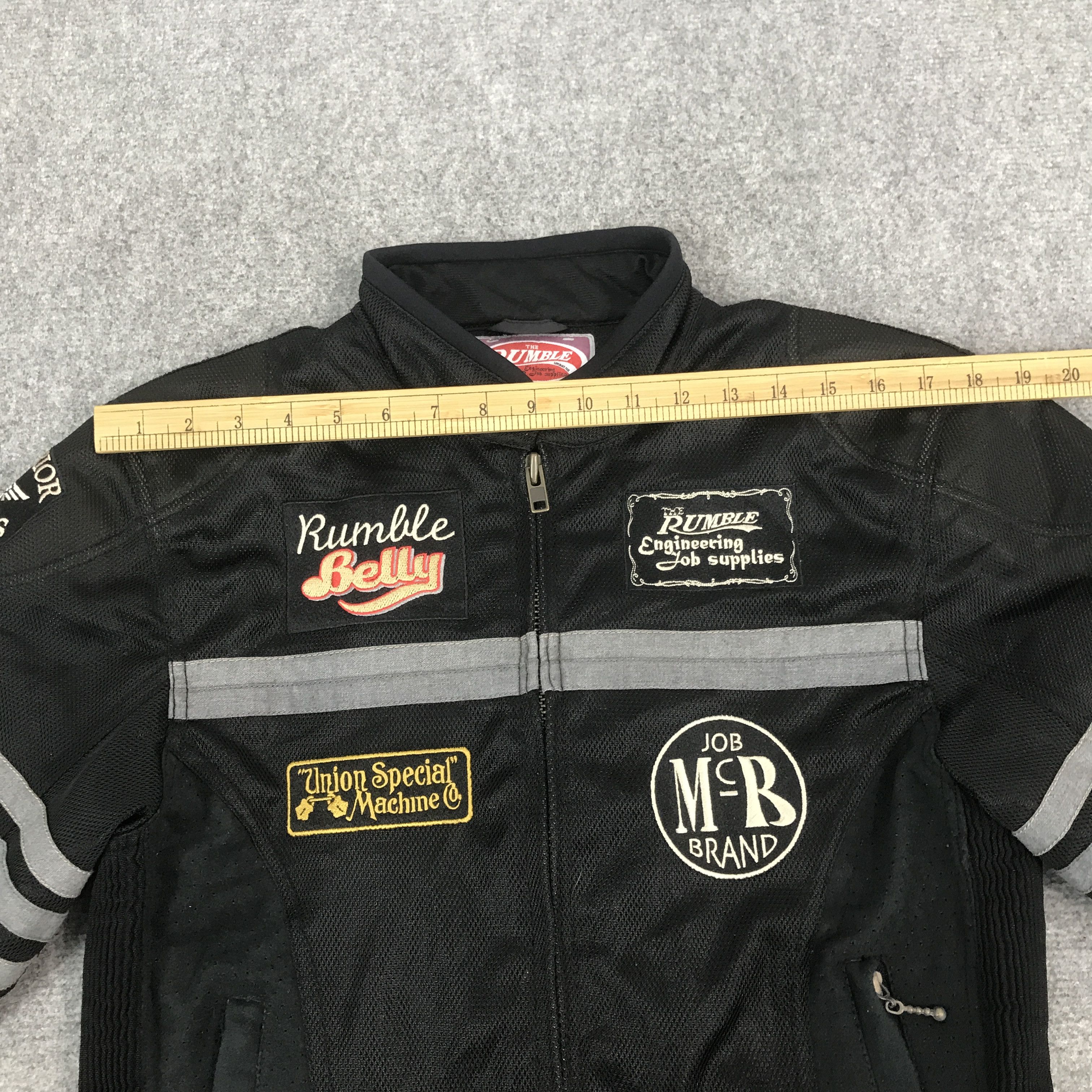 Japanese Brand Rare Rumble wheelers biker style design jacket Size US M / EU 48-50 / 2 - 5 Thumbnail