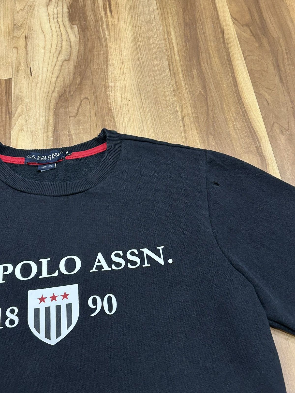 U.S. Polo Assn. Y2K U.S. Polo Assn. Black Crewneck Size US S / EU 44-46 / 1 - 3 Thumbnail