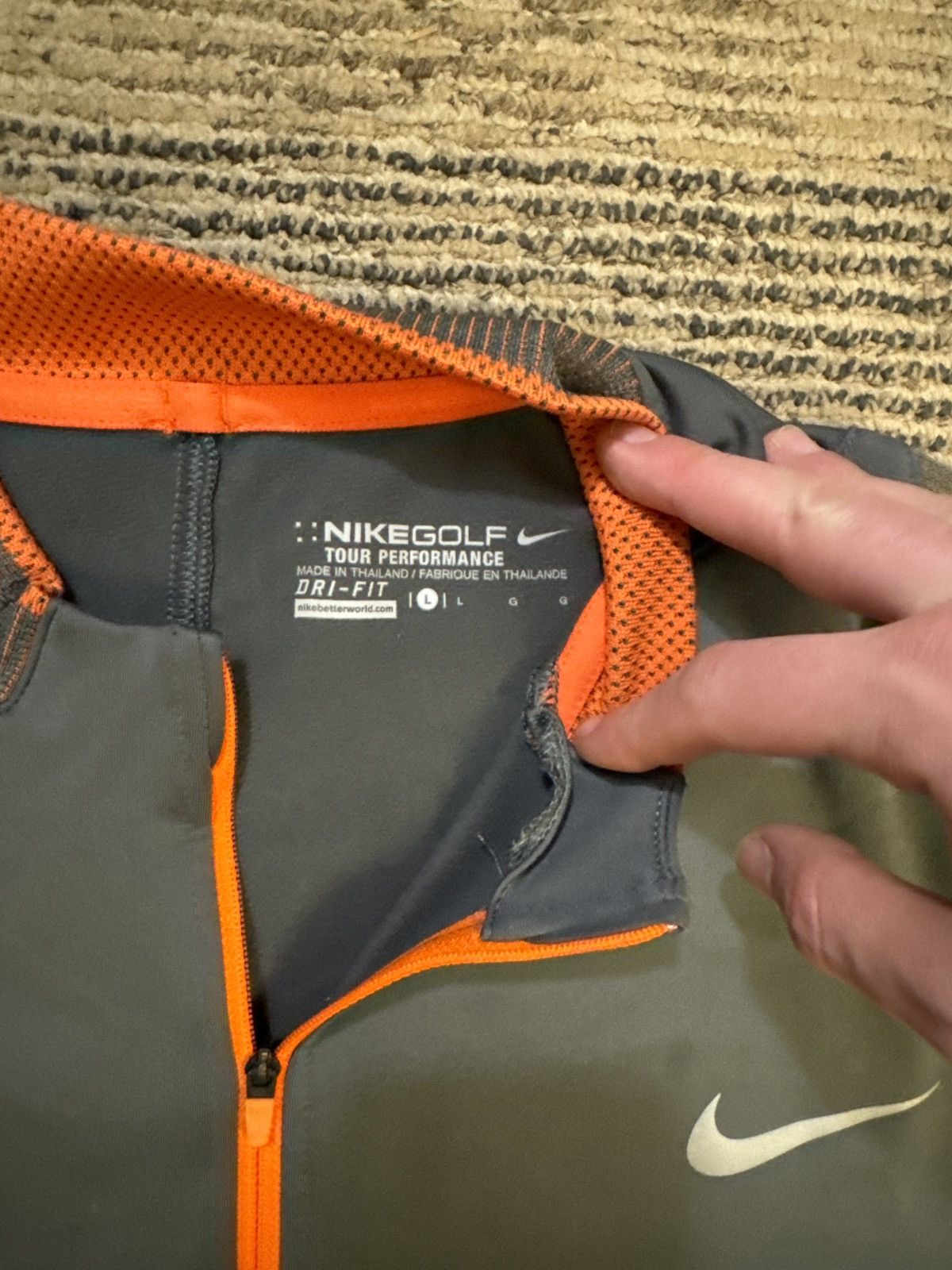 Nike × Vintage NIKE GOLF LIGHT JACKET Size US L / EU 52-54 / 3 - 4 Thumbnail