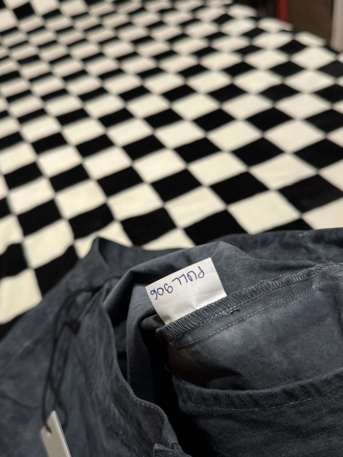 Silent By Damir Doma $356 NEW GRUNGE DROP CROTCH MARBLE HIDDEN PLEAT TROUSERS Size US 34 / EU 50 - 7 Thumbnail