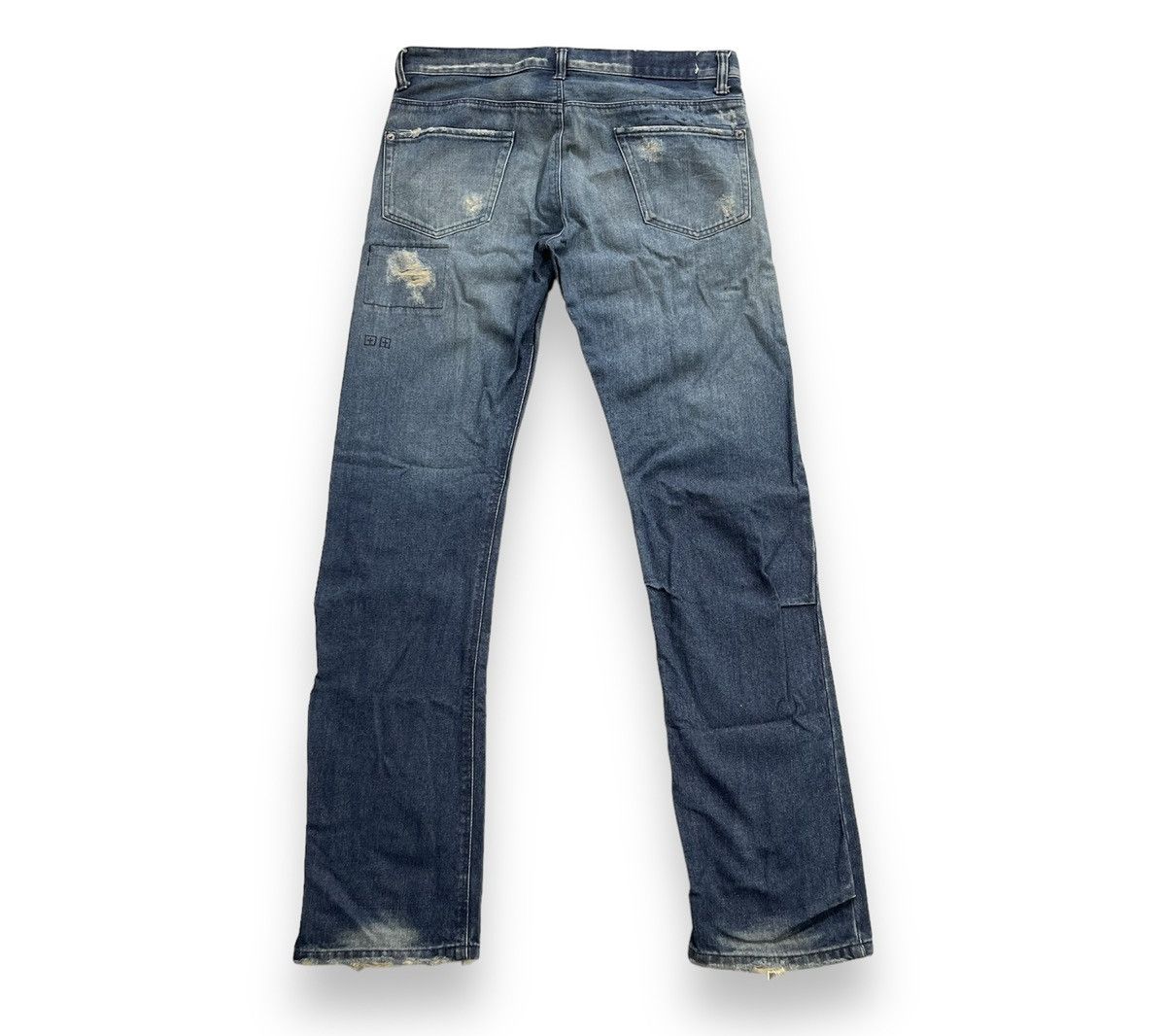 Ksubi Rare! Y2K Ksubi Distressed Van Wrinkle Design Jeans Size US 32 / EU 48 - 2 Thumbnail