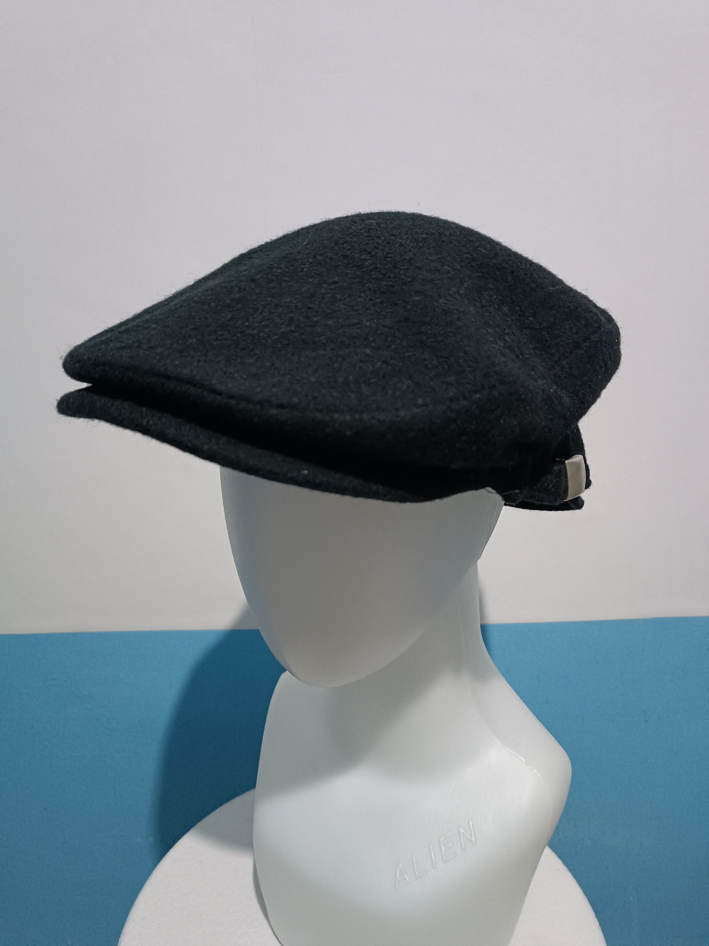 Designer × Vintage Flat Cap Elle Homme Paris Wool Size ONE SIZE - 1 Thumbnail