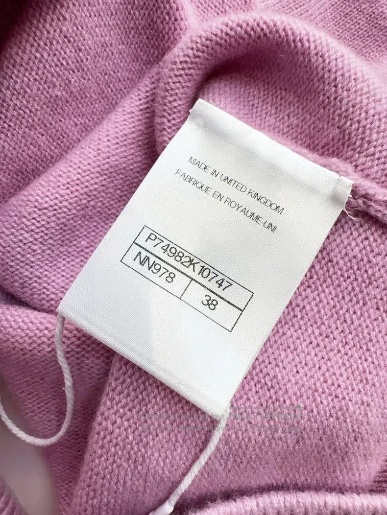 Chanel Chanel 23s pink purple taro purple knitted off-the-shoulde Size XS / US 0-2 / IT 36-38 - 6 Thumbnail