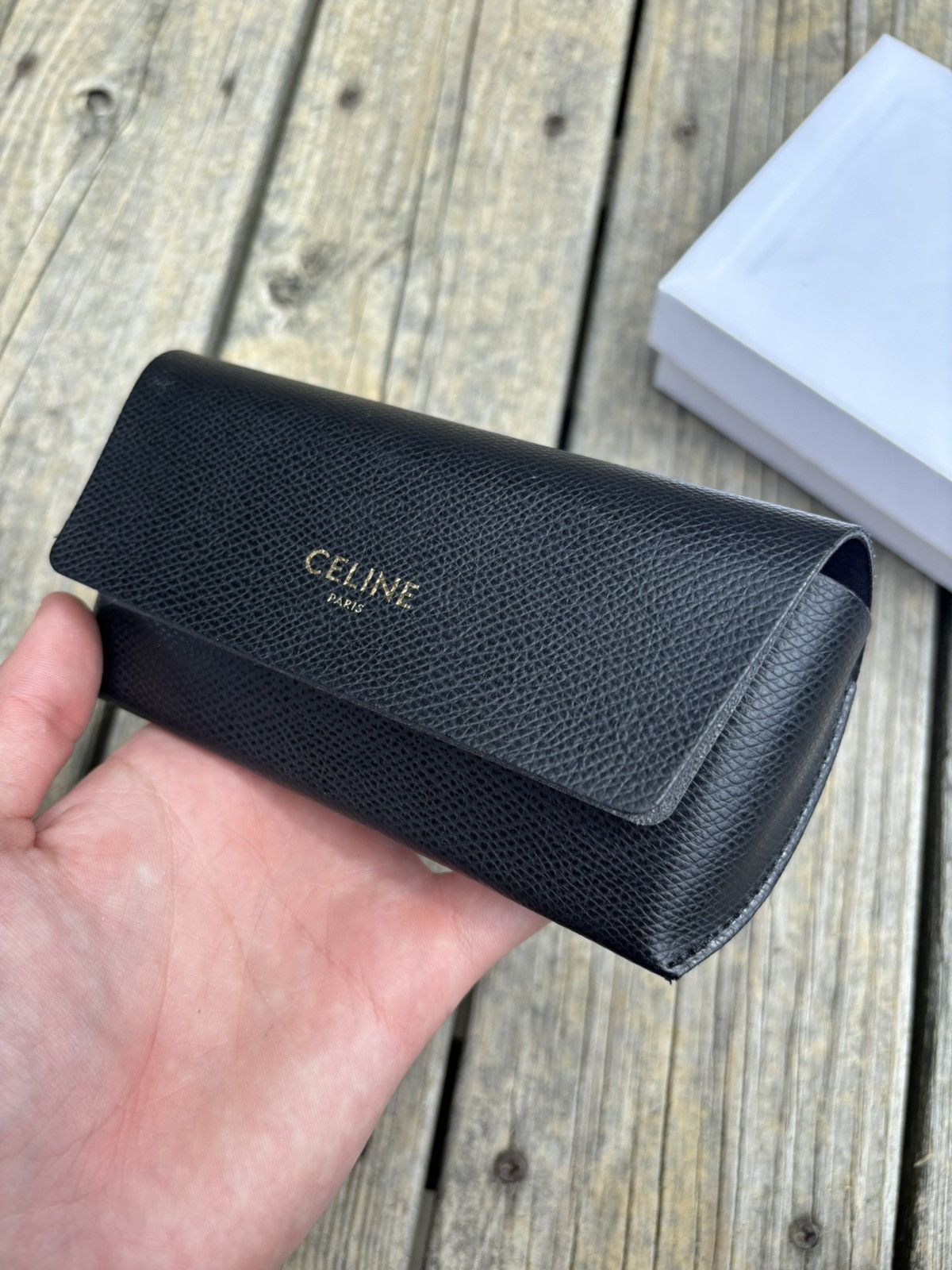 Celine Celine Oversized Cream Sunglasses Size ONE SIZE - 9 Thumbnail