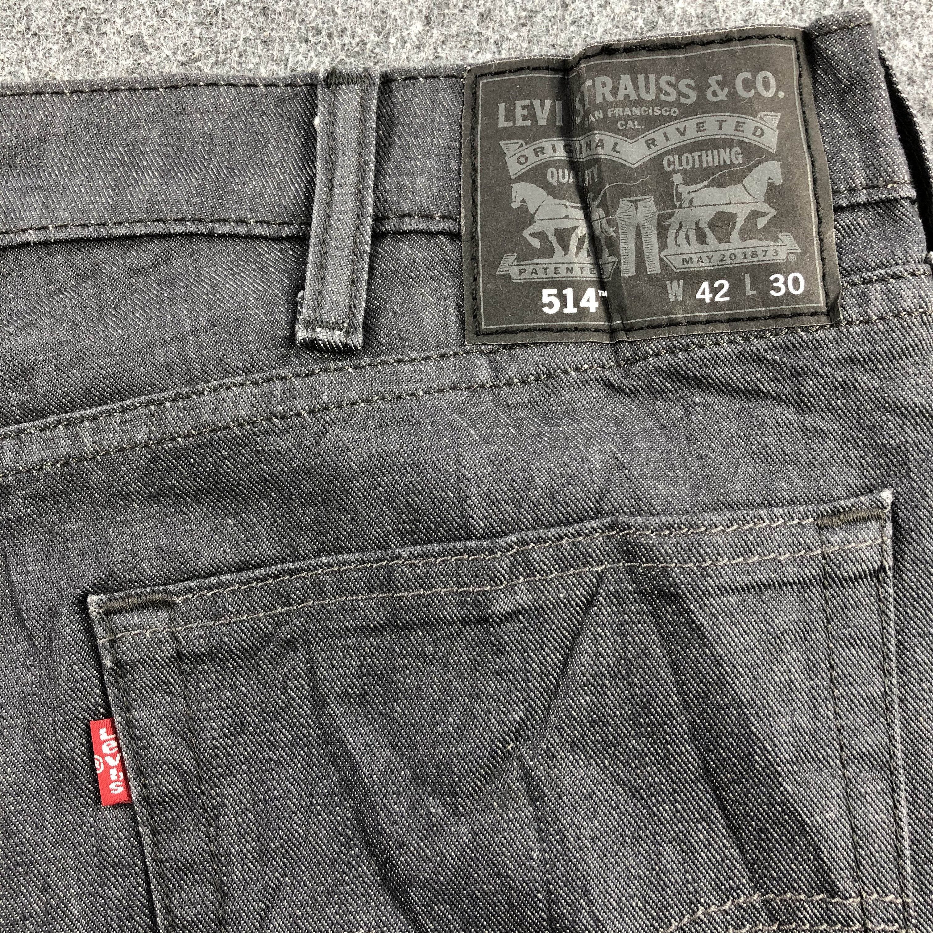Levi's × Vintage Vintage Levis 514 Black Jeans-JM1038 Size US 41 - 5 Thumbnail