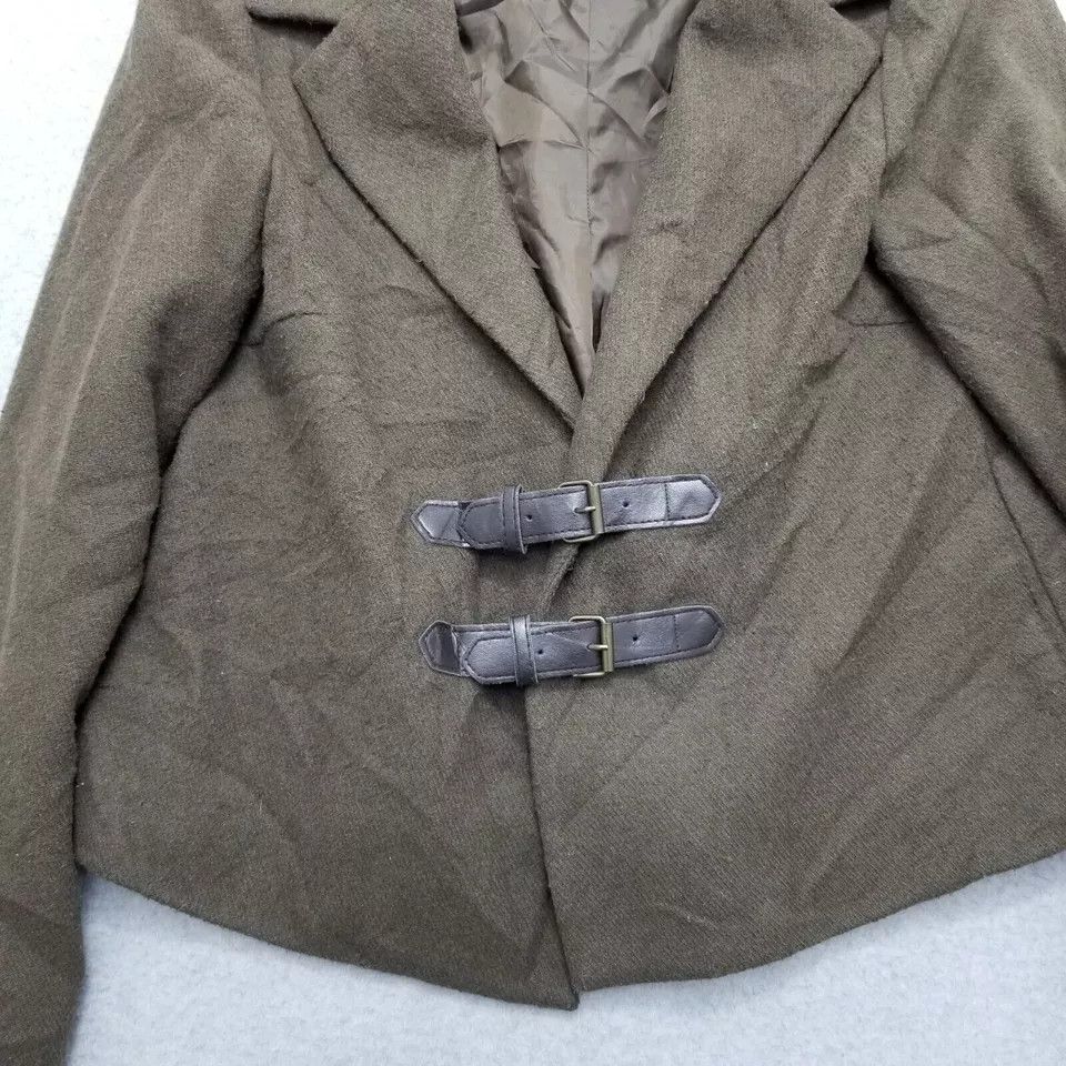 Other Love 21 Jacket Womens Large Short Pockets Blazer Long Sleeve Size L / US 10 / IT 46 - 2 Thumbnail