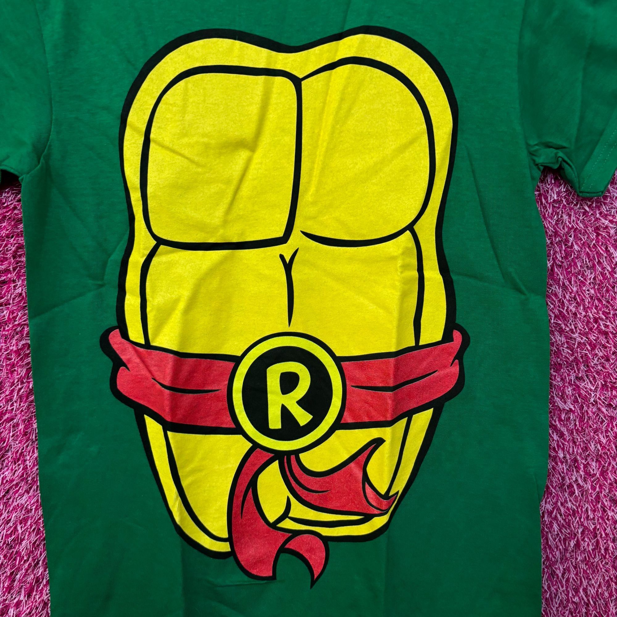 Nickelodeon TMNT Teenage Mutant Ninja Turtles Michelangelo Costume T-Shi Size US S / EU 44-46 / 1 - 2 Thumbnail