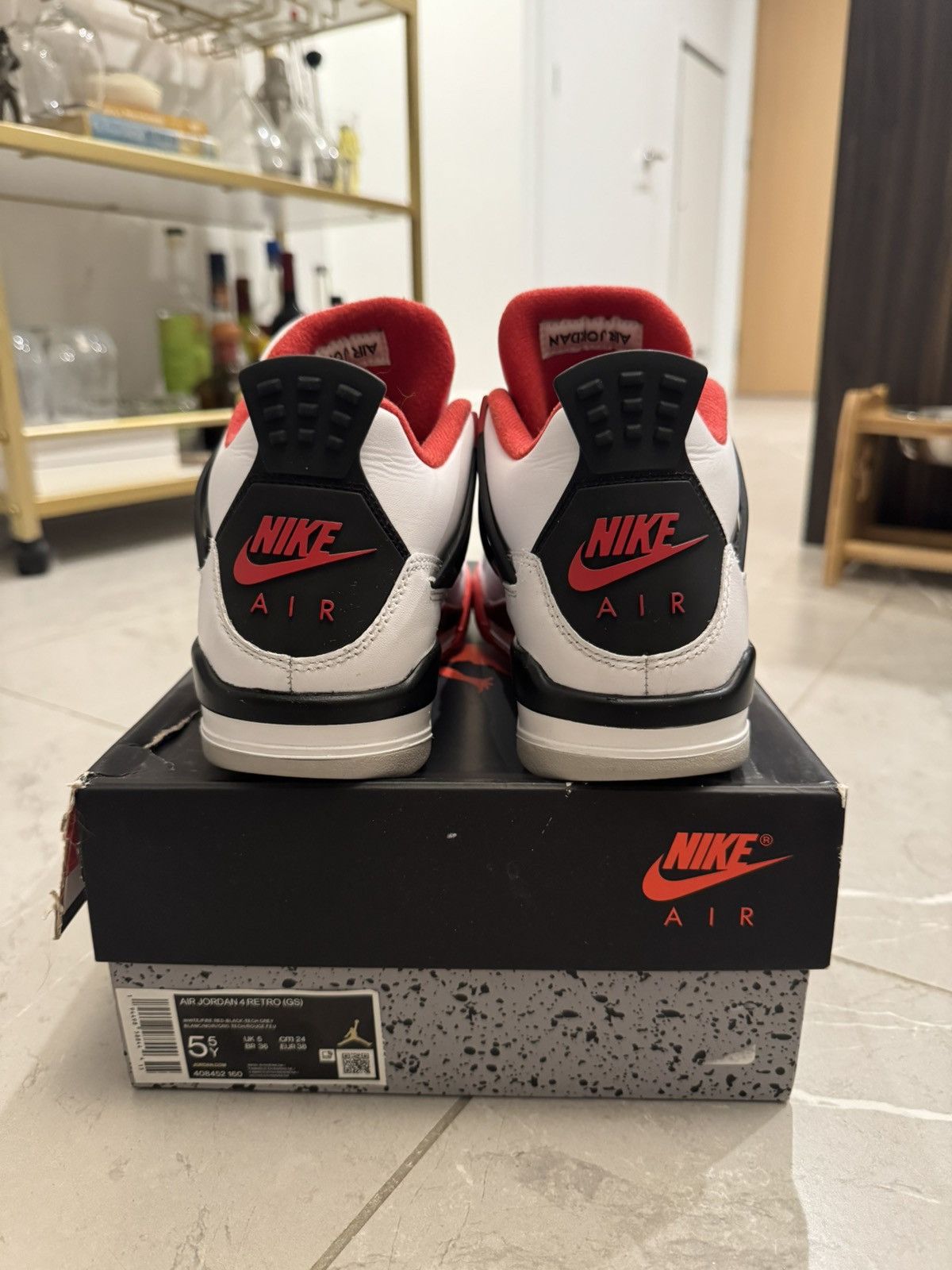 Nike Air Jordan 4 Retro (GS) Size US 7.5 / IT 37.5 - 6 Thumbnail
