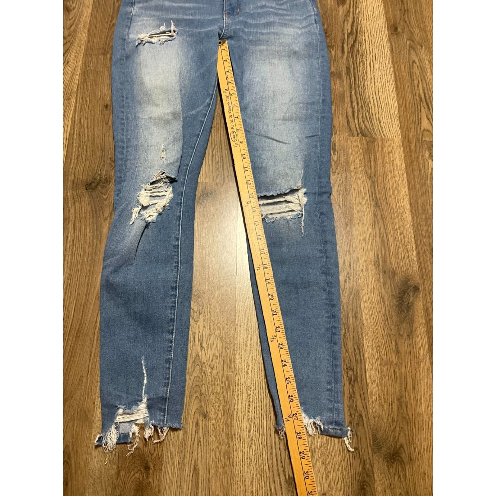 American Eagle Outfitters American Eagle Jeans Women's Size 4 Blue Denim The Dream Jean Cut Out Size 27" / US 4 / IT 40 - 5 Thumbnail