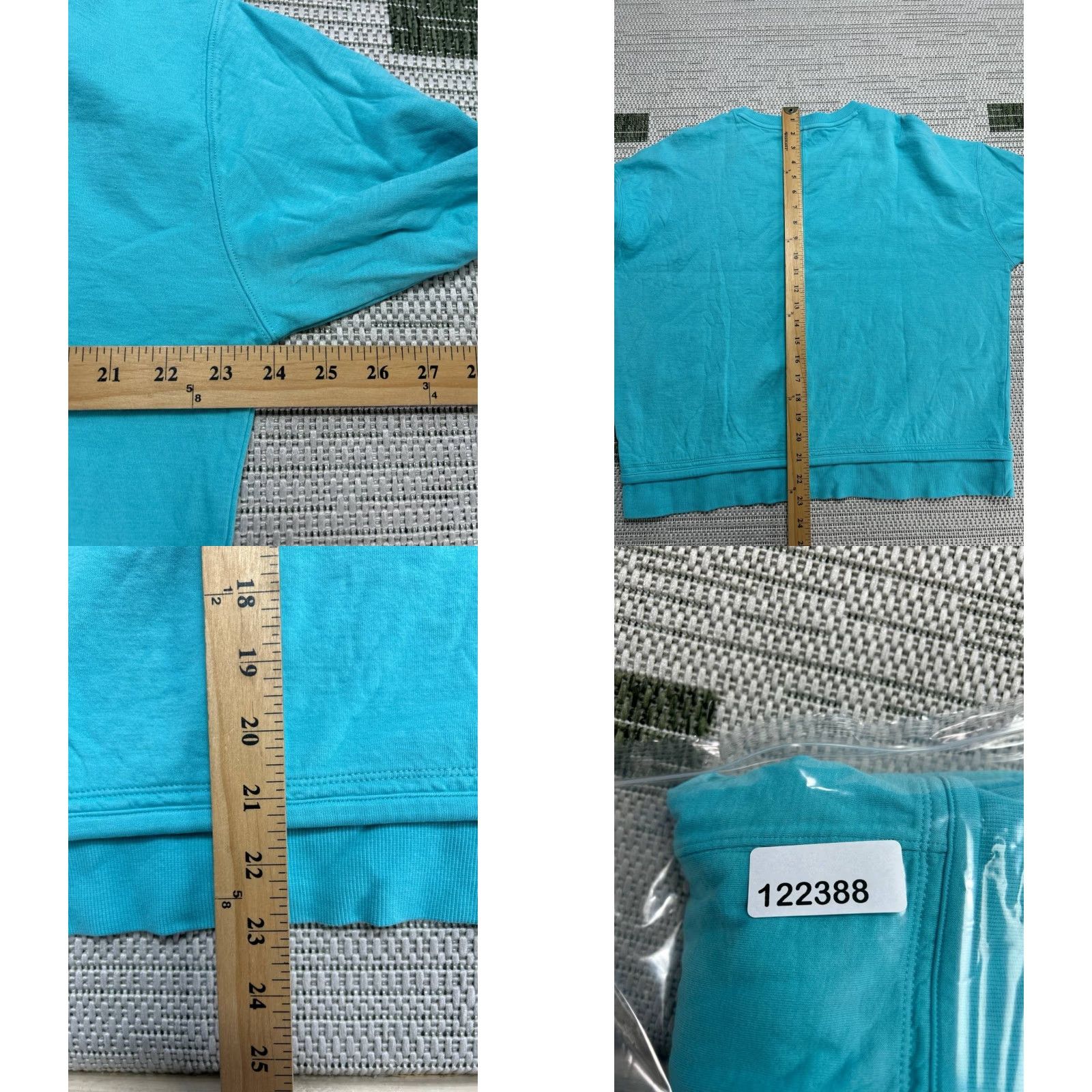 Athleta Athleta Sundown Motion Sweatshirt Women M Blue Pullover Crew Neck Relaxed Activewear Casual Shirt Size M / US 6-8 / IT 42-44 - 8 Thumbnail