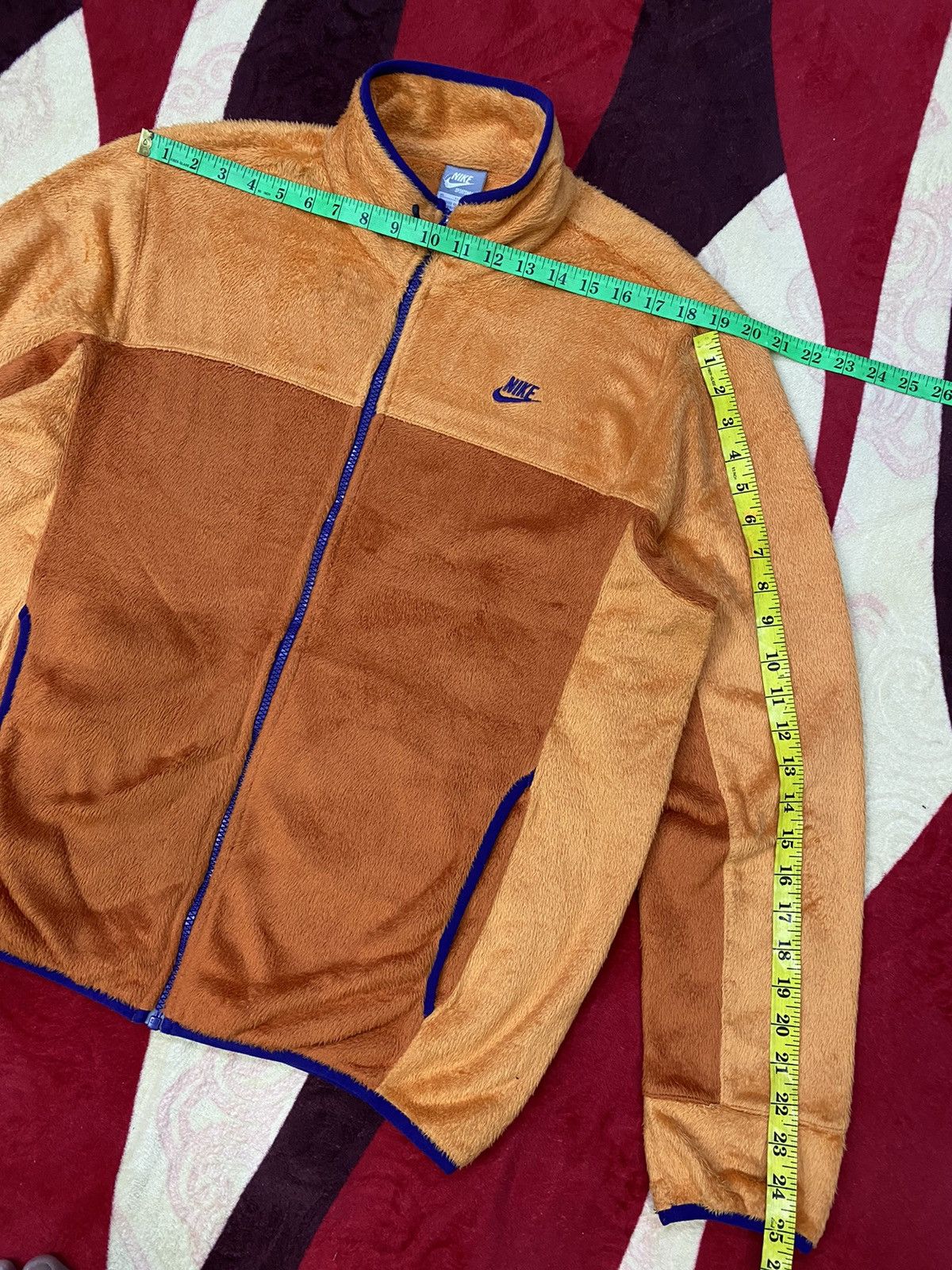 Nike × Vintage Vintage Y2K Nike Micro Sherpa Size US XL / EU 56 / 4 - 14 Thumbnail