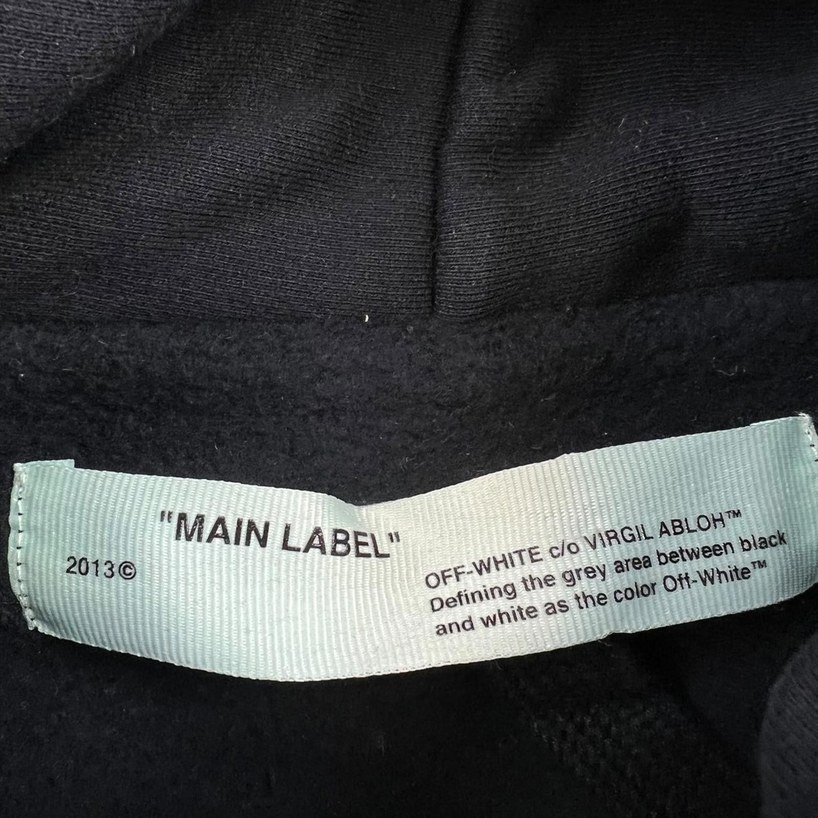 Off-White Off-White Bernini Double Layered Hoodie Size US S / EU 44-46 / 1 - 5 Thumbnail