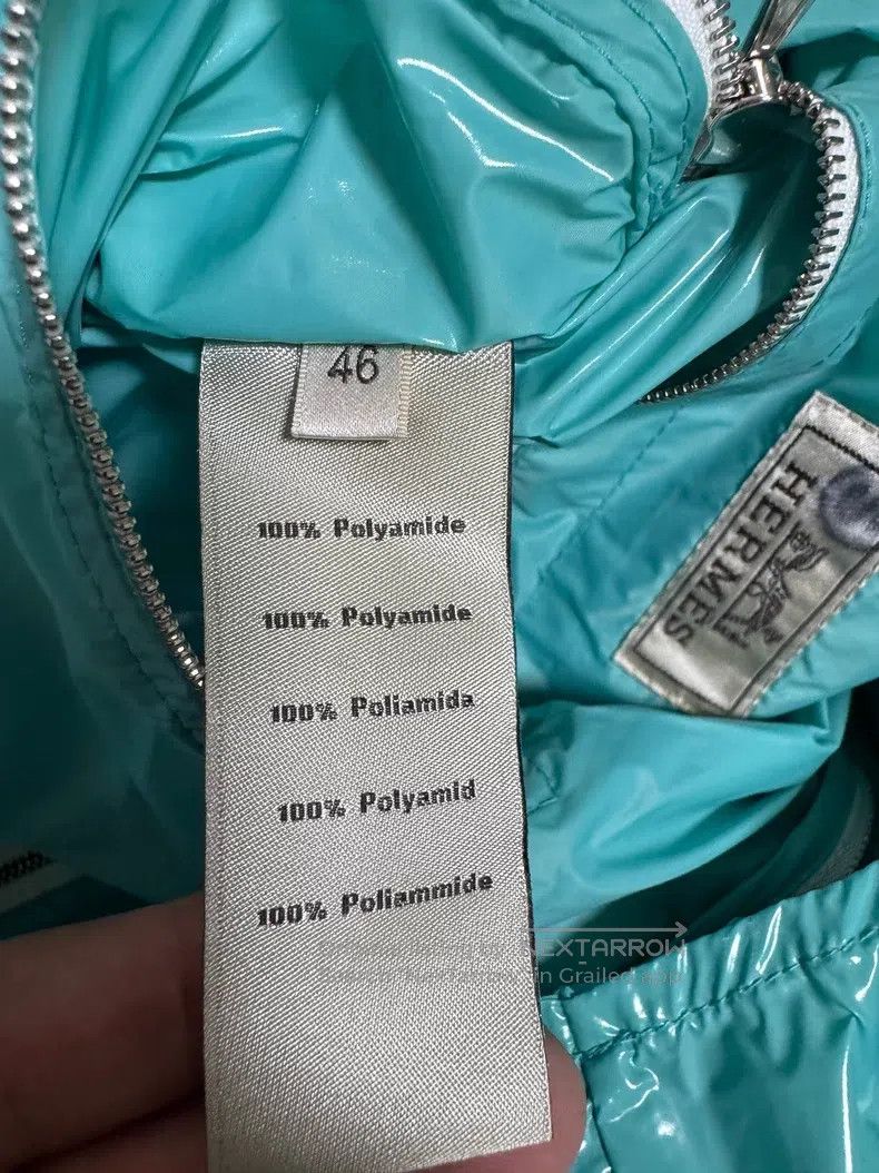 Hermes Hermes Skin Jacket, Jacket with Technical Fabric Size US S / EU 44-46 / 1 - 8 Thumbnail
