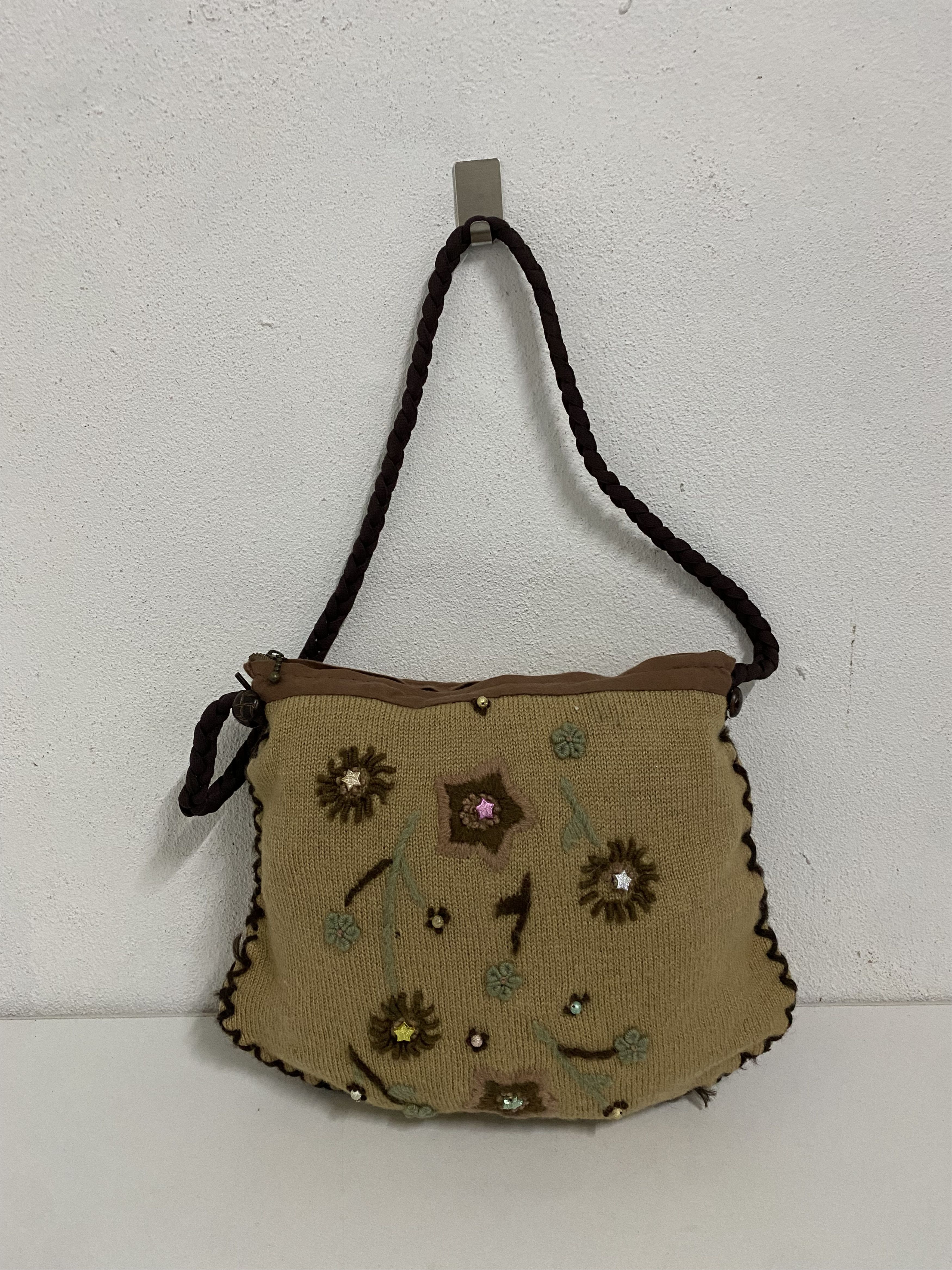 Handmade Handmade Knit Crossbody Bag Size ONE SIZE - 2 Thumbnail