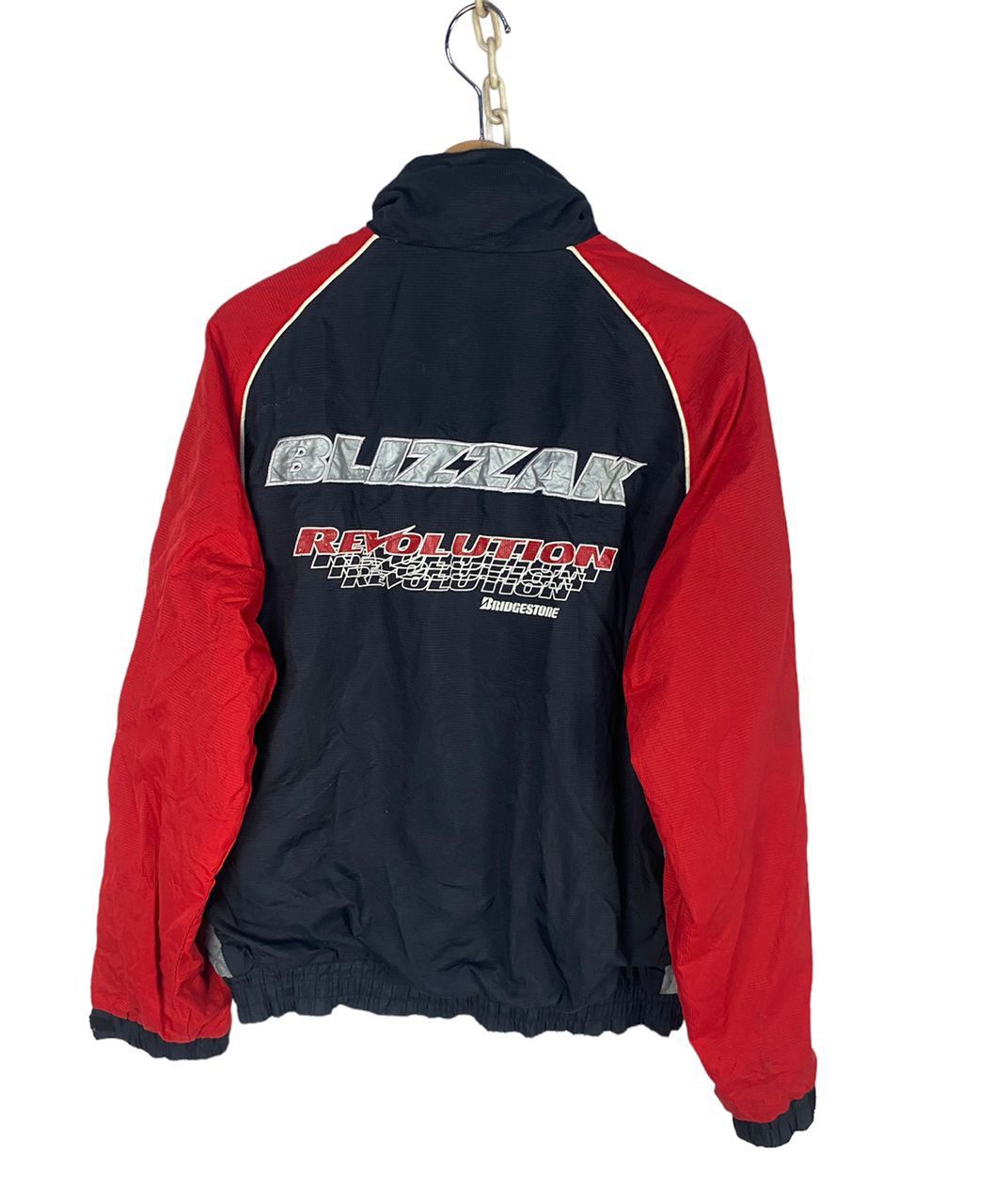 Sports Specialties Blizzak Bridgestone spellout double zipper jacket Size US L / EU 52-54 / 3 - 2 Thumbnail