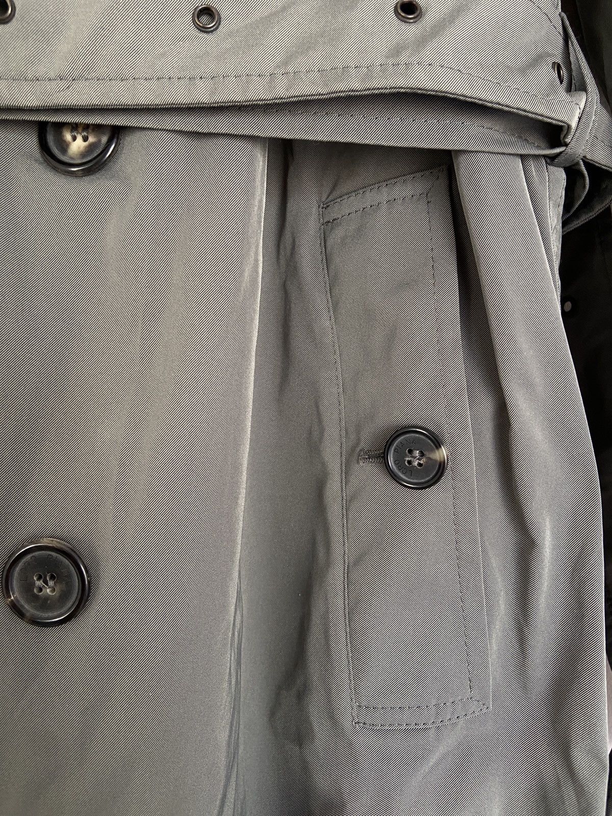 Loro Piana Loro Piana Light Olive Stormey Trench Tecno Coat Size US XXL / EU 58 / 5 - 4 Thumbnail