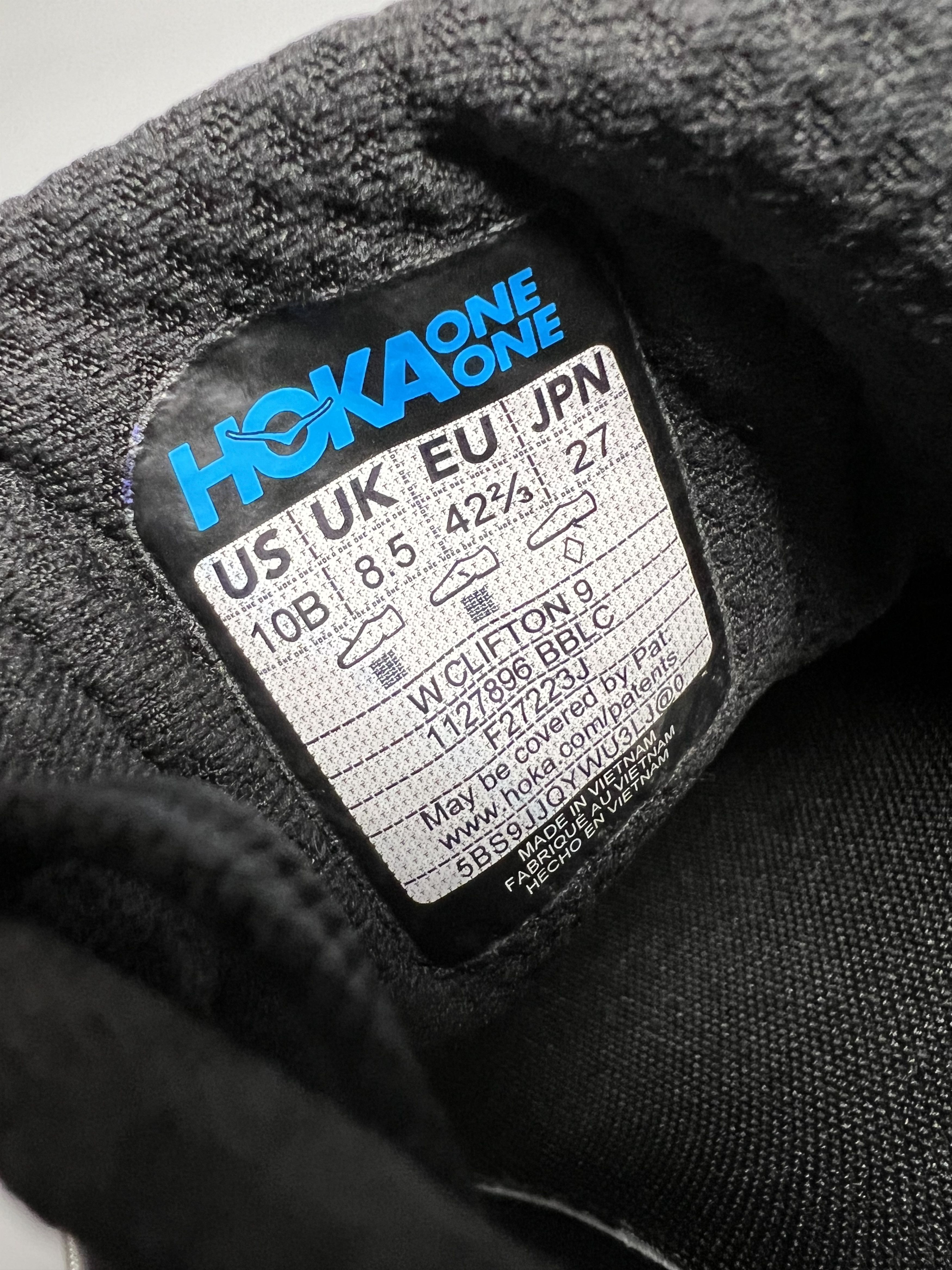 Hoka 10B Hoka One One Clifton 9 Running Shoes Walking Gym Size US 10 / IT 40 - 10 Thumbnail