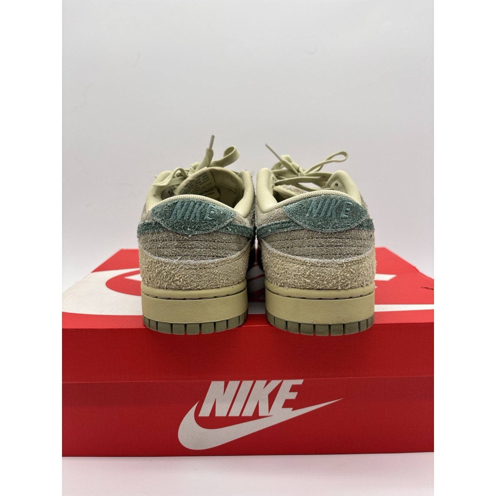 Nike Nike Dunk Low Olive Aura Beige Green Suede SB Sneaker Size US 11 / IT 41 - 3 Thumbnail