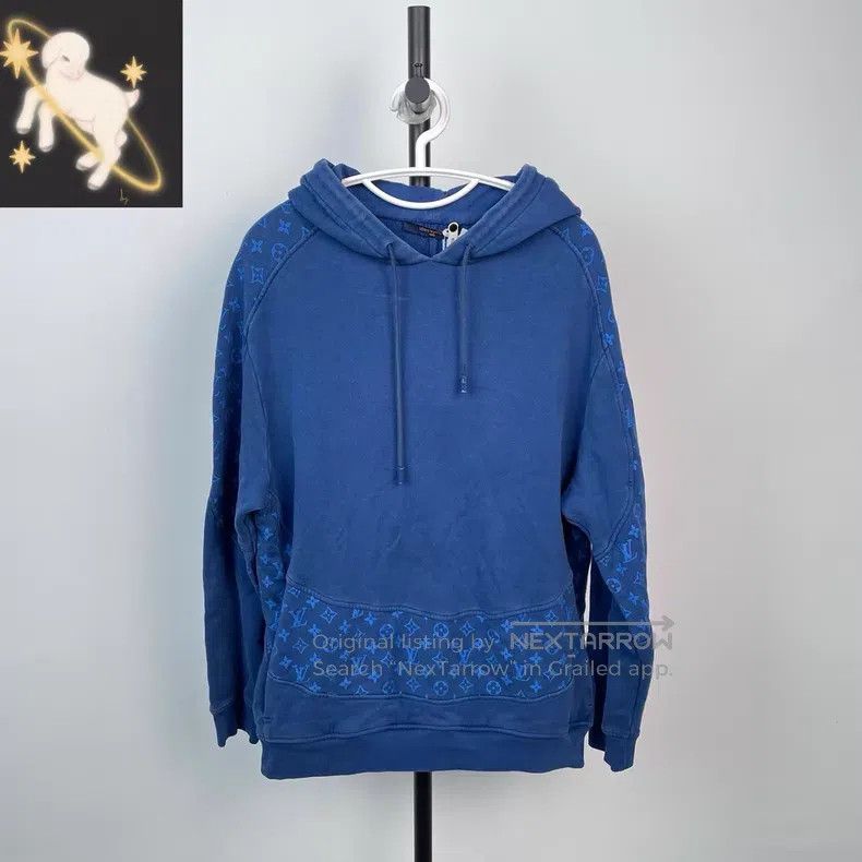 Louis Vuitton Louis Vuitton Blue full-print, full-print, full-print swea Size US XL / EU 56 / 4 - 1 Thumbnail