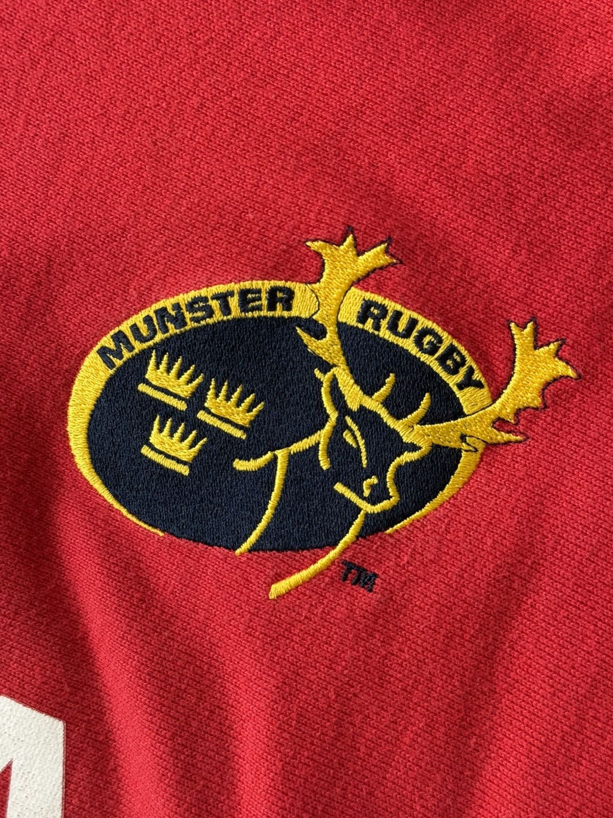 Canterbury of New Zealand Munster Rugby home jersey from the 2004/05 season Size US XXL / EU 58 / 5 - 8 Thumbnail