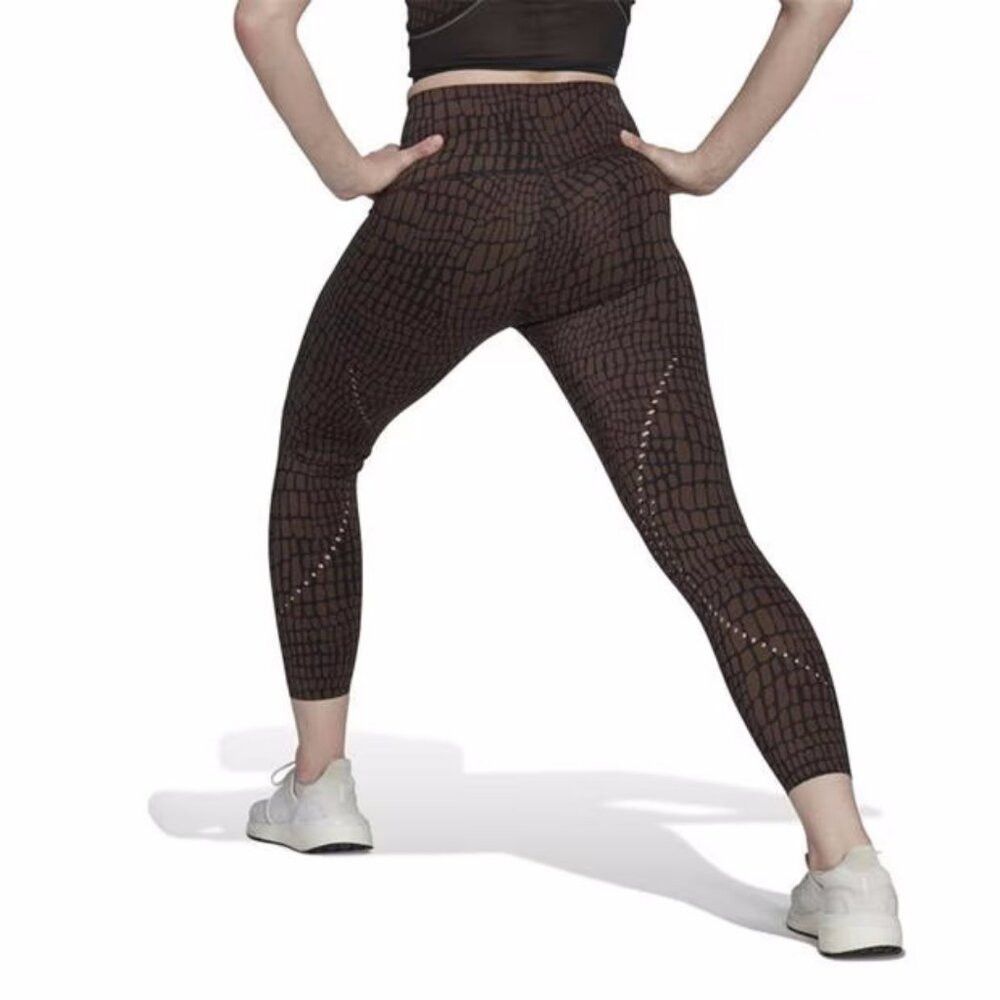 Adidas NWT New $140 Adidas TLRD HIIT Croco Luxe Training 7/8 Leggi Size 28" / US 6 / IT 42 - 2 Thumbnail