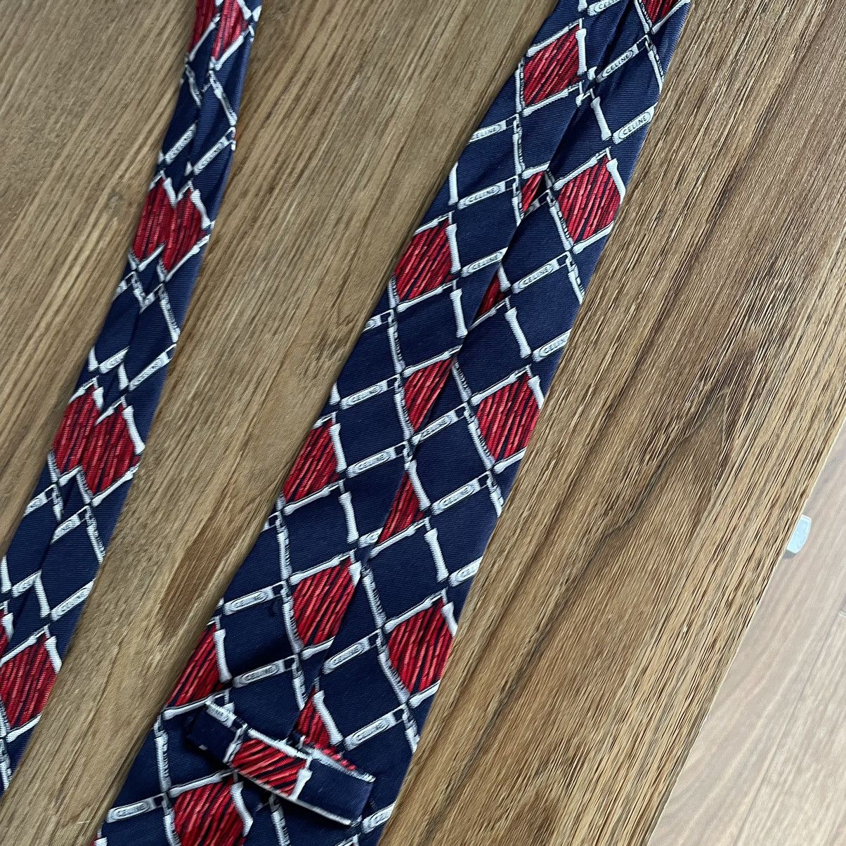 Celine Vintage Celine Paris Tie Silk Old Money Style USA 00s Size ONE SIZE - 7 Thumbnail