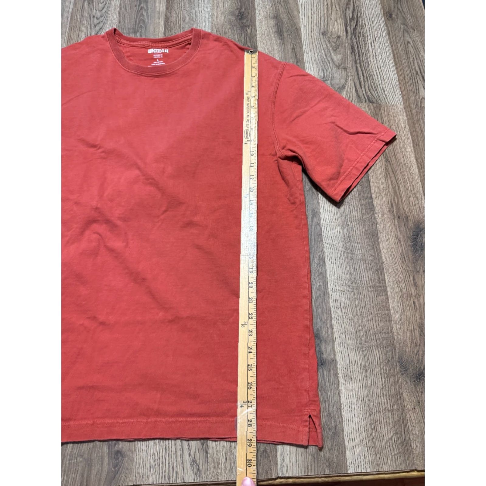 CO Duluth Shirt Men Large Orange Crewneck Relaxed Longtail T-Shirt Size US L / EU 52-54 / 3 - 7 Thumbnail