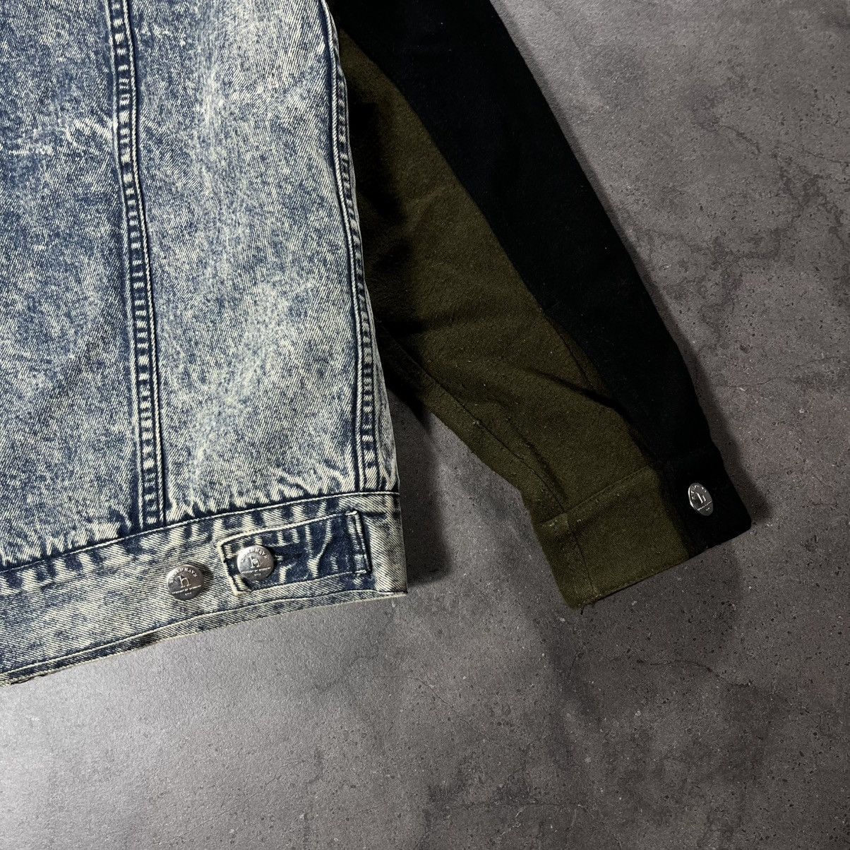 Han Kjobenhavn Vintage Han Kjobenhavn Patchwork Sherpa Trucker Denim Jacket Size US S / EU 44-46 / 1 - 13 Thumbnail