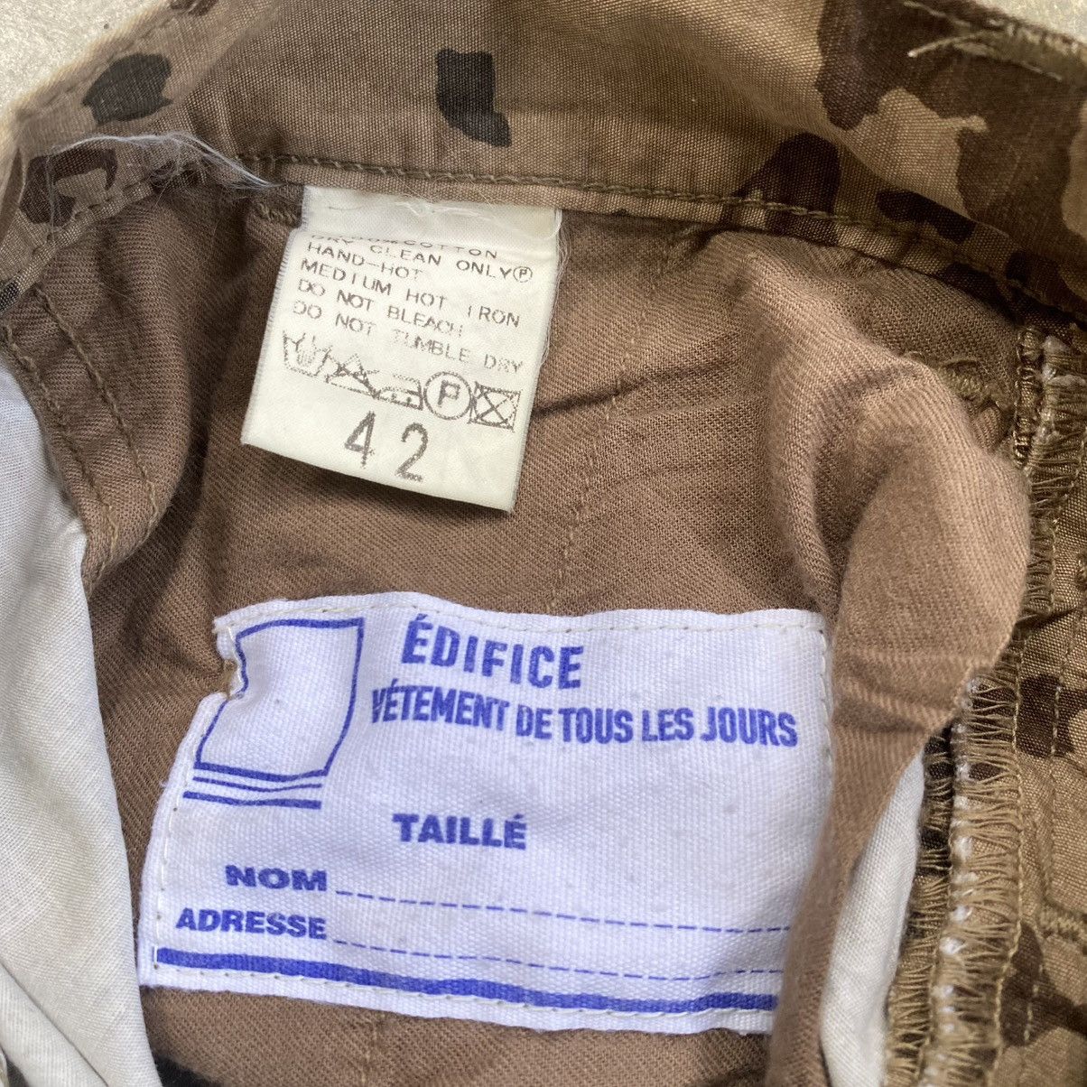 Edifice Japan Vintage Edifice Japanese Camo Cargo Pants Size US 32 / EU 48 - 4 Thumbnail
