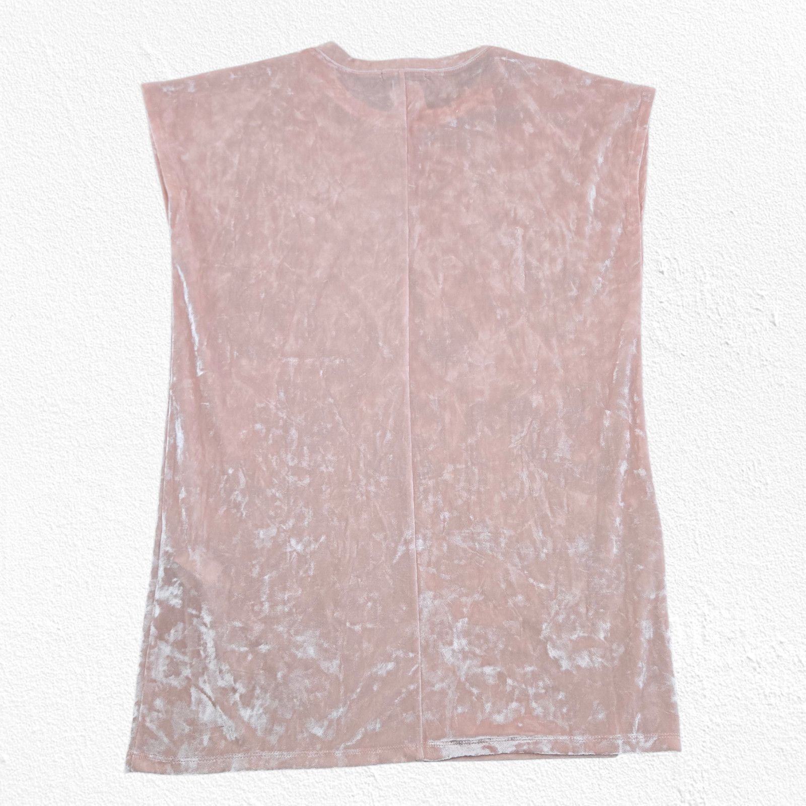 Forever 21 Blush Crushed Velvet Sleeveless Mini Dress Size Small Size S / US 4 / IT 40 - 8 Thumbnail