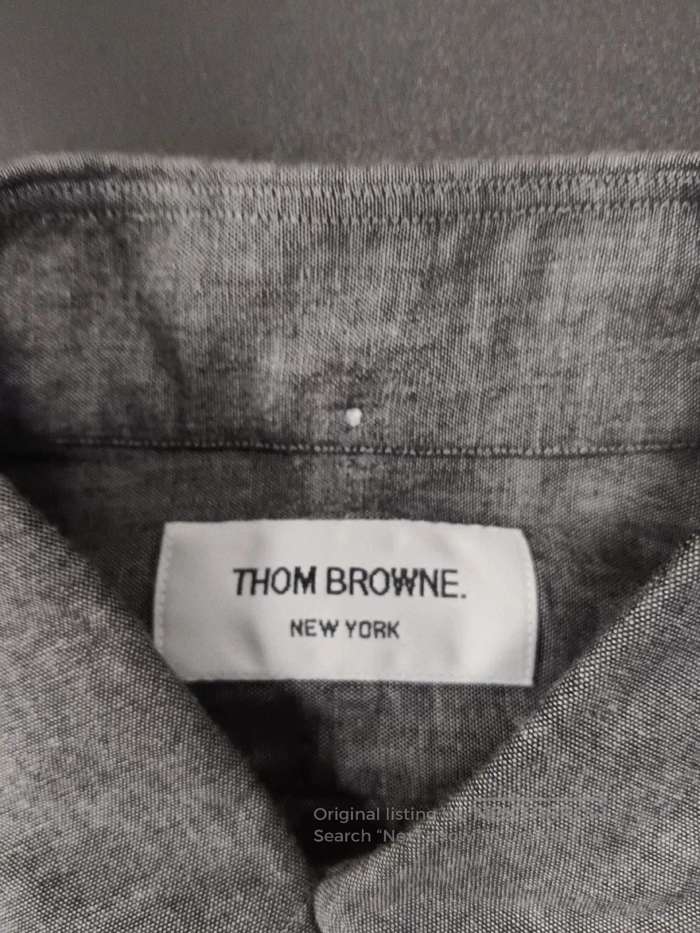 Thom Browne thombrowne supreme collaboration gray shirt. Size US M / EU 48-50 / 2 - 4 Thumbnail
