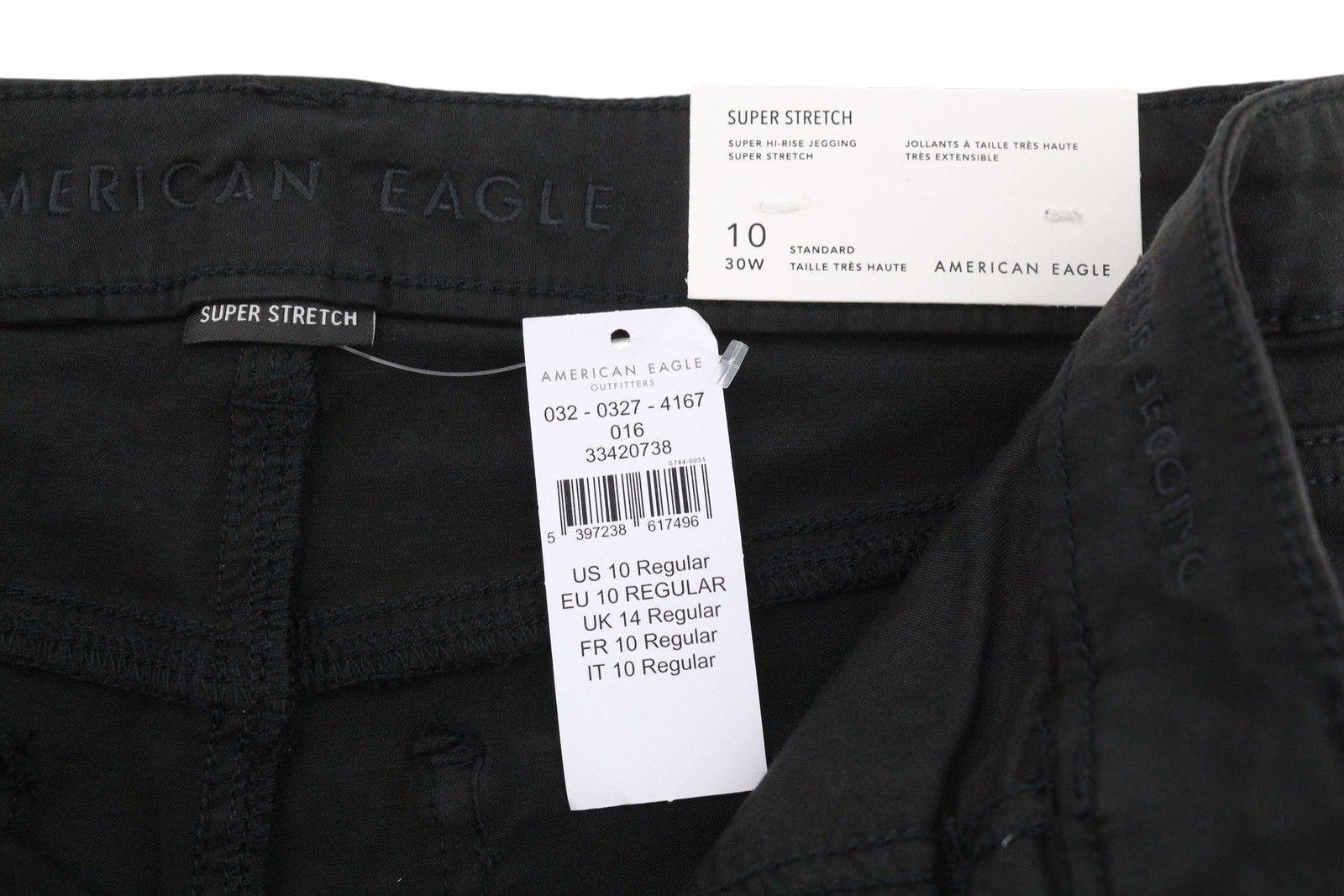 American Eagle Outfitters HI-RISE JEGGING W30 Stretch Pants 89004 Size 30" / US 8 / IT 44 - 7 Thumbnail