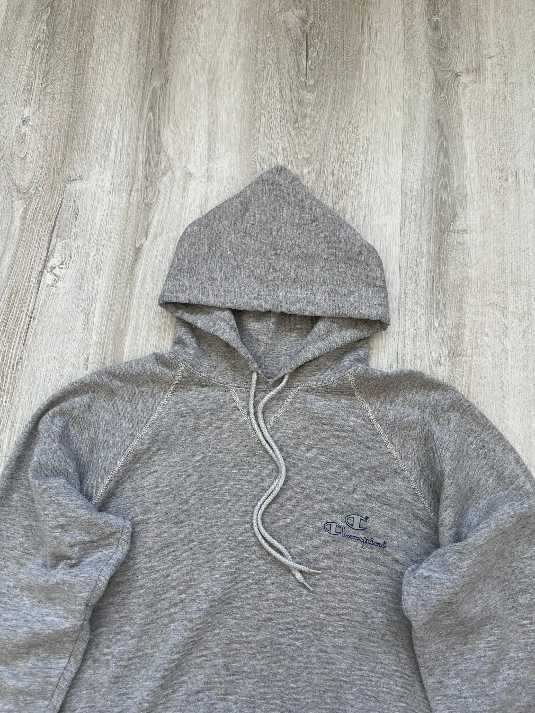 Champion Vintage Champion Gray Hoodie Made in USA Size US XS / EU 42 / 0 - 2 Thumbnail