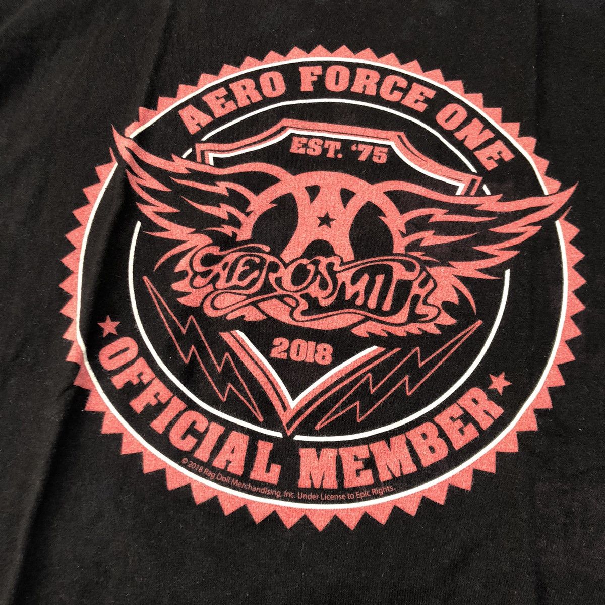 Band Tees Aerosmith Band T shirt Size US XL / EU 56 / 4 - 3 Thumbnail