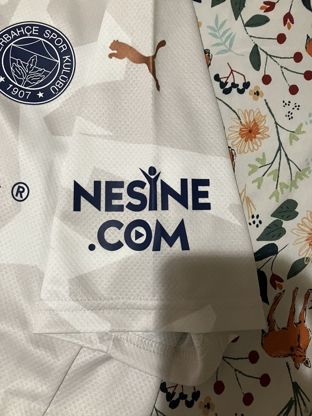 Nike Puma Fenerbahçe SK Away Jersey Soccer Club Sz Medium Size US M / EU 48-50 / 2 - 5 Thumbnail