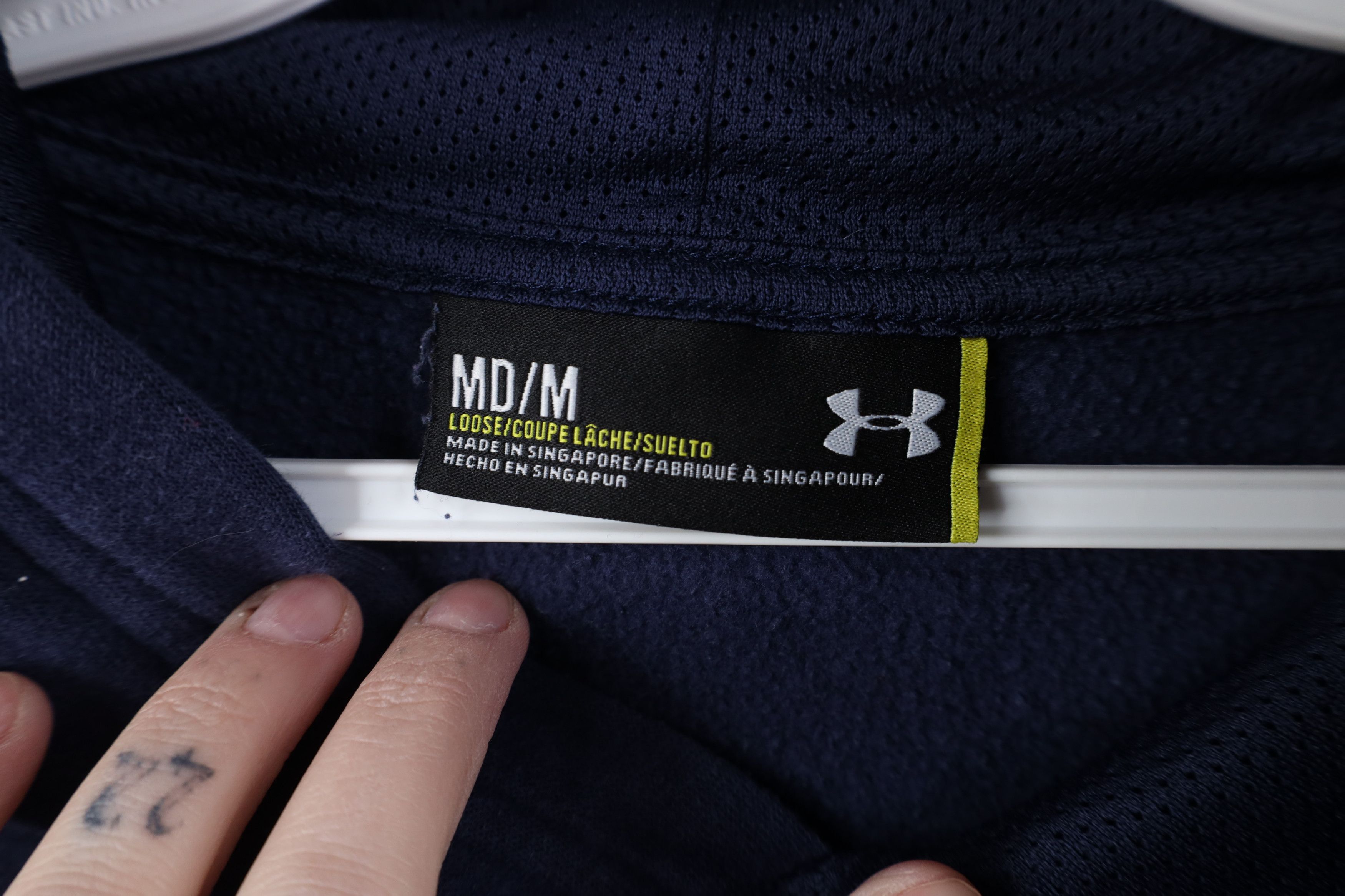 Under Armour Under Armour University Basketball Hoodie Sweatshirt Blue Size US M / EU 48-50 / 2 - 8 Thumbnail