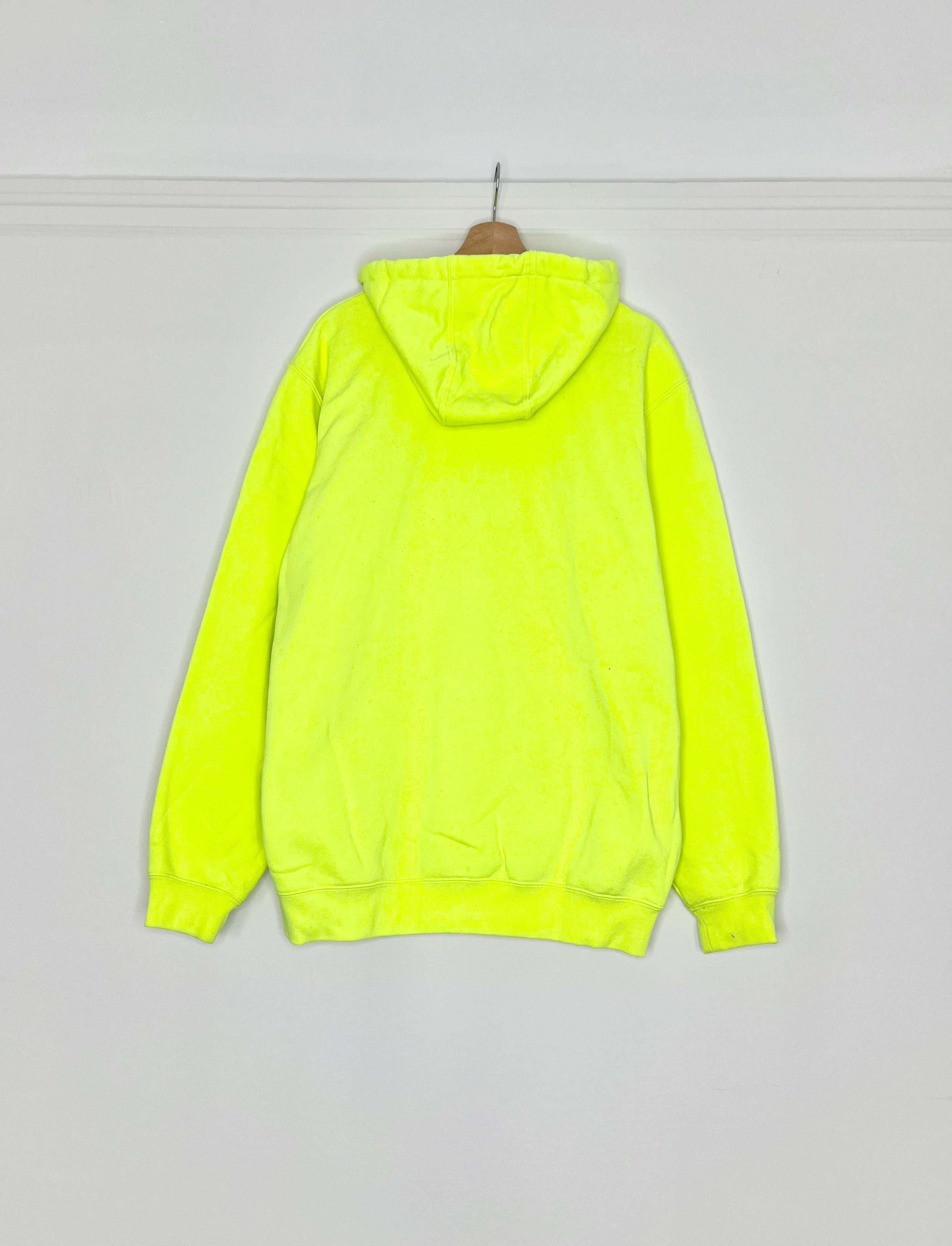 Carhartt Carhartt Loose Fit Hoodie in Neon Green Size M Size US M / EU 48-50 / 2 - 2 Thumbnail